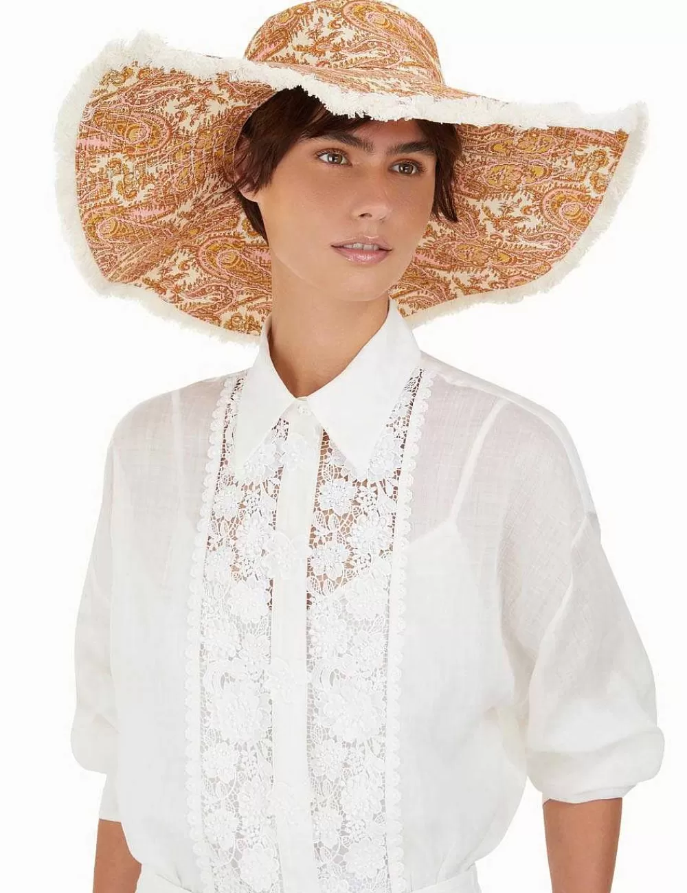 Best Sale ZIMMERMANN Floppy Hat