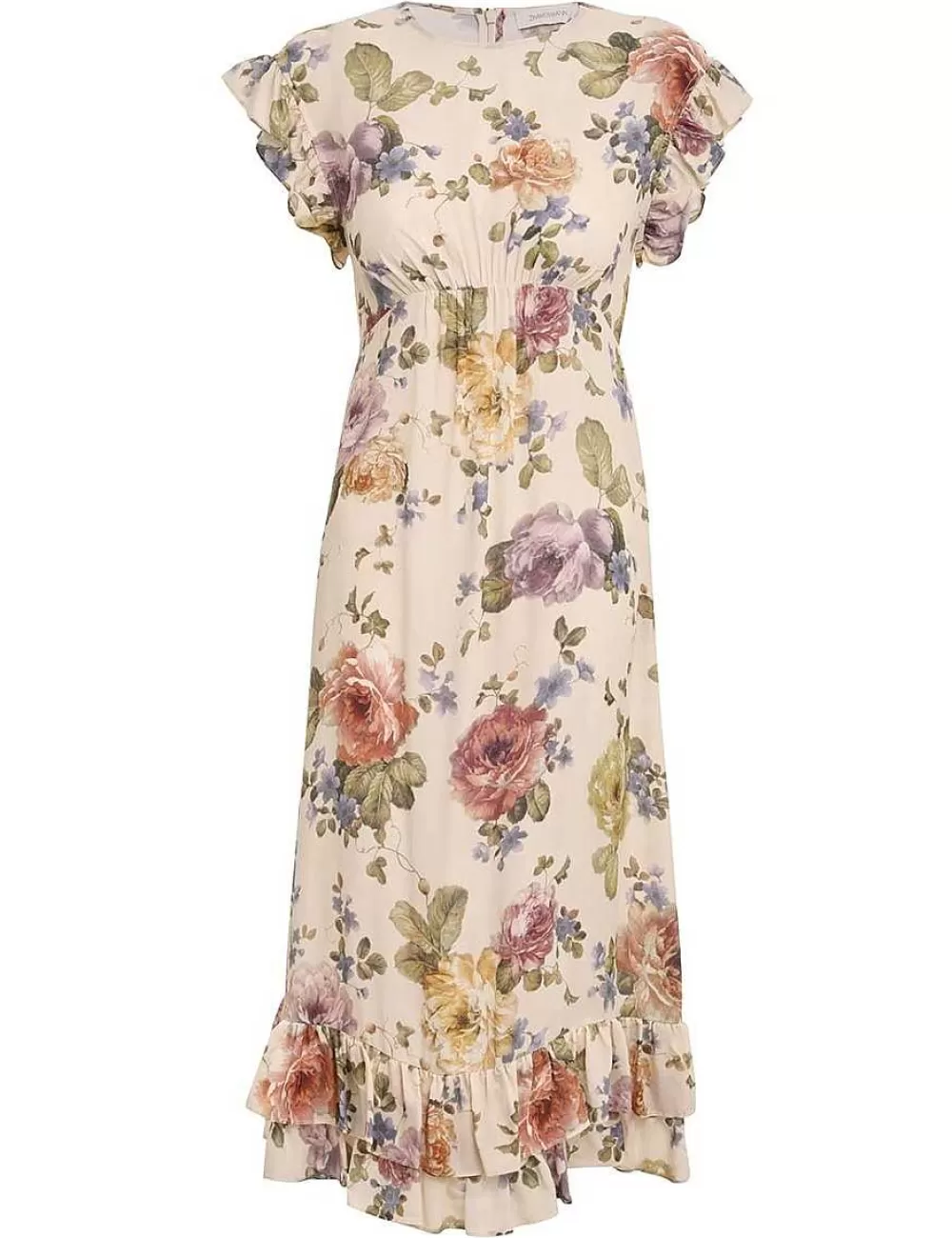 Hot ZIMMERMANN Frill Midi Dress