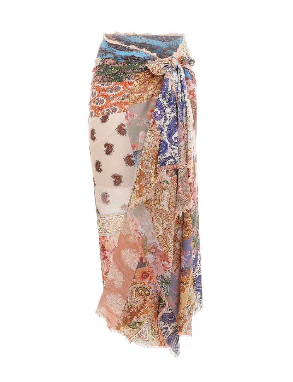 Sale ZIMMERMANN Fringe Cotton Pareo