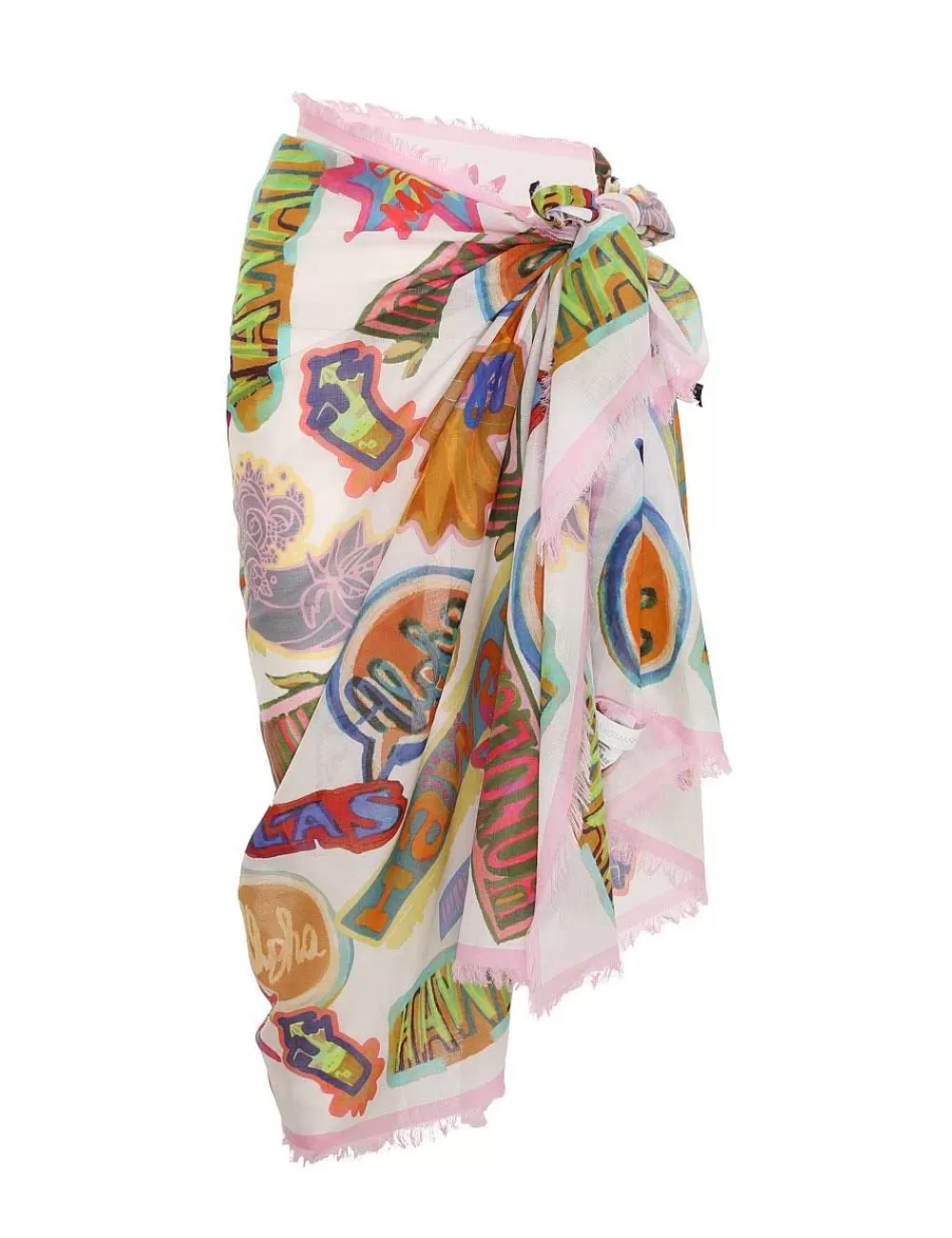 Clearance ZIMMERMANN Fringe Cotton Pareo