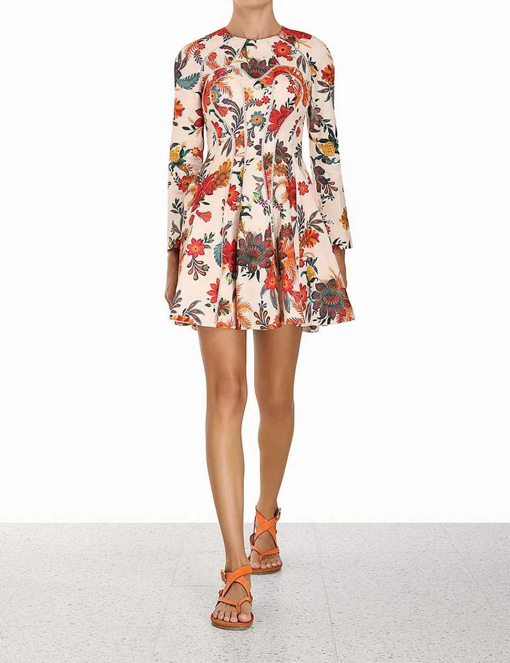Discount ZIMMERMANN Ginger Fit & Flare Mini Dress