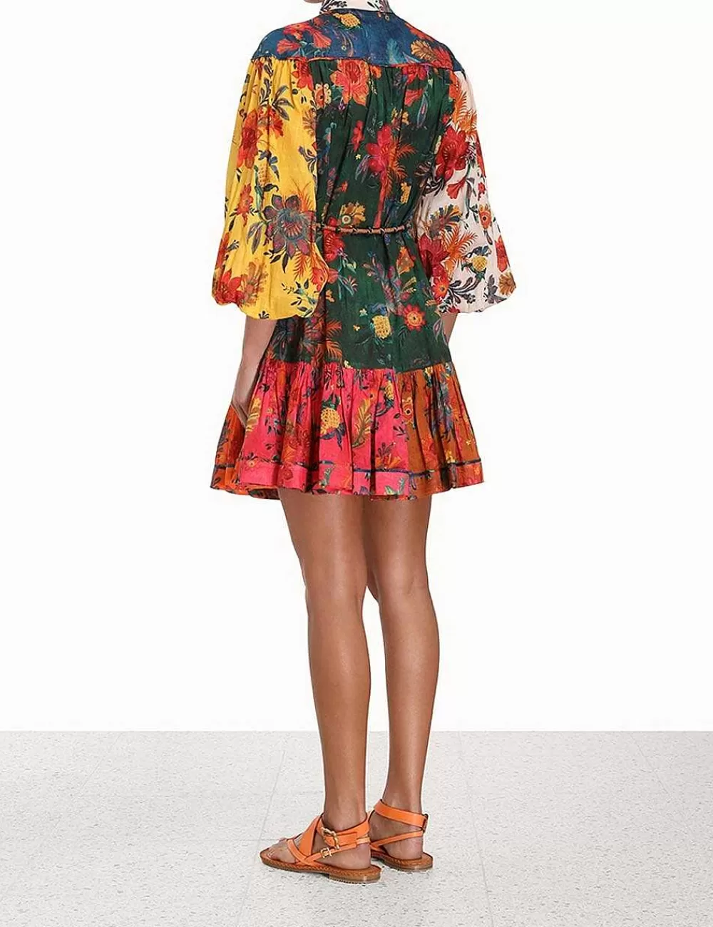 Best Sale ZIMMERMANN Ginger Lantern Mini Dress