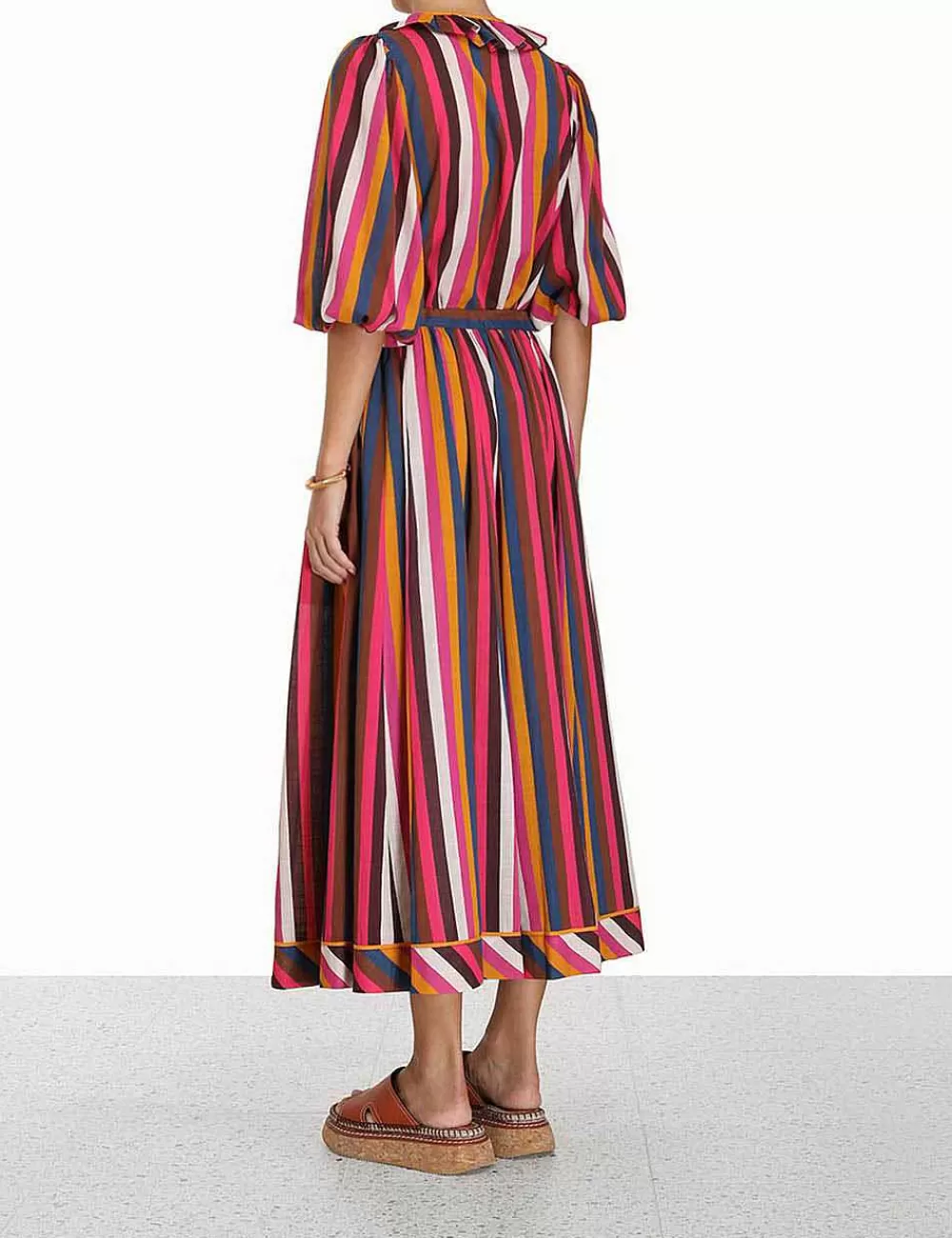Best ZIMMERMANN Ginger Ruffle Neck Top