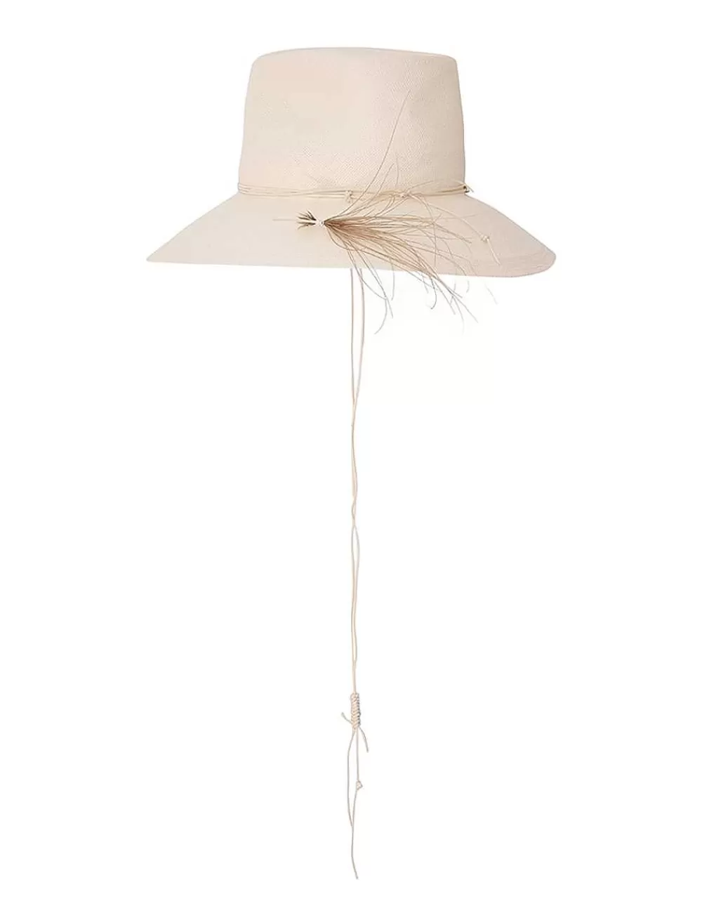 Clearance ZIMMERMANN Glazed Straw Collapsible Hat