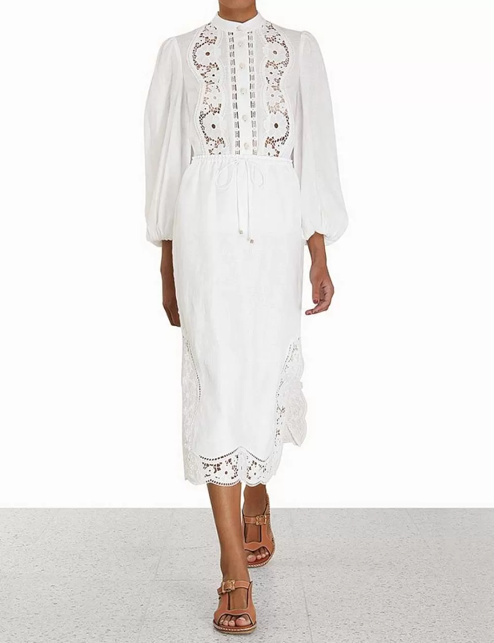 Clearance ZIMMERMANN Halcyon Broderie Skirt