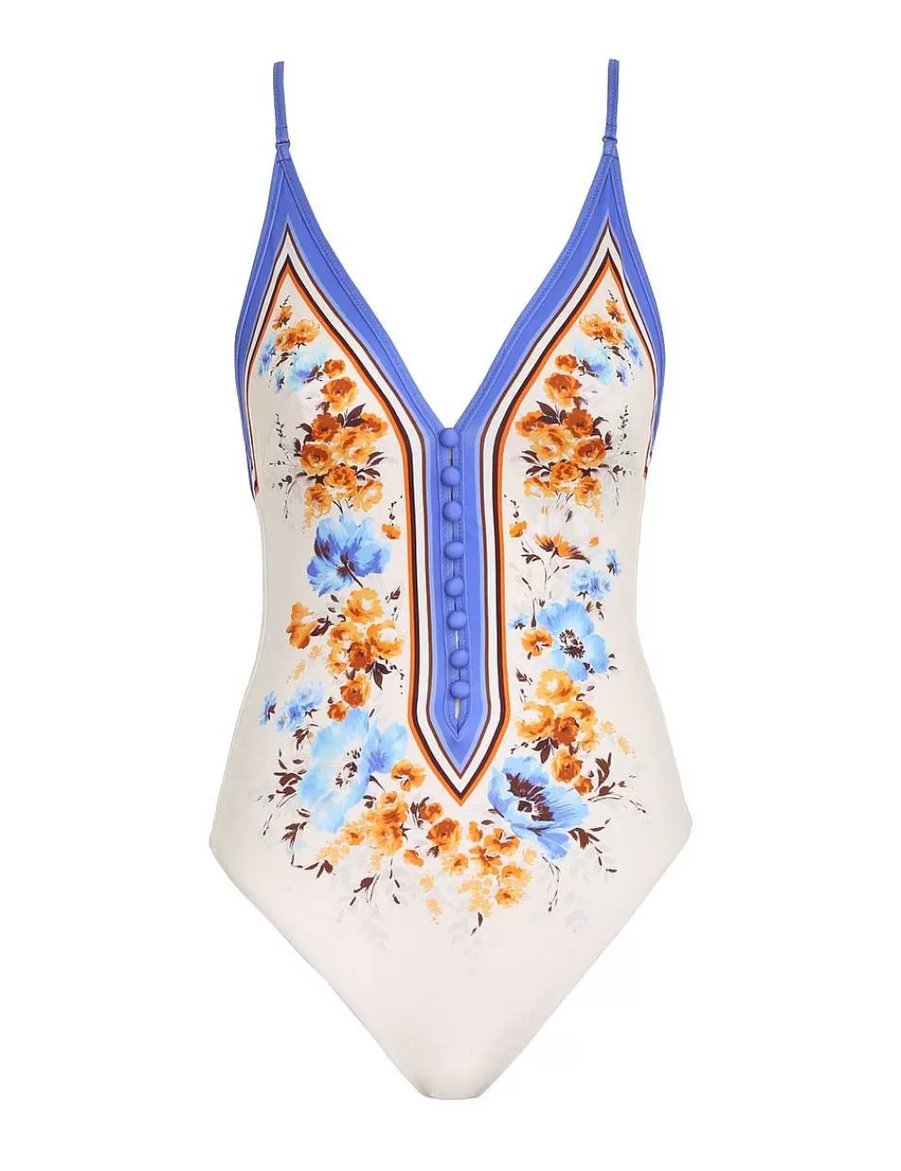 Fashion ZIMMERMANN Halcyon Button Plunge 1Pc