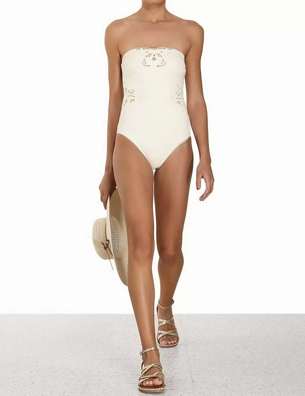 Outlet ZIMMERMANN Halcyon Embroidered 1Pc