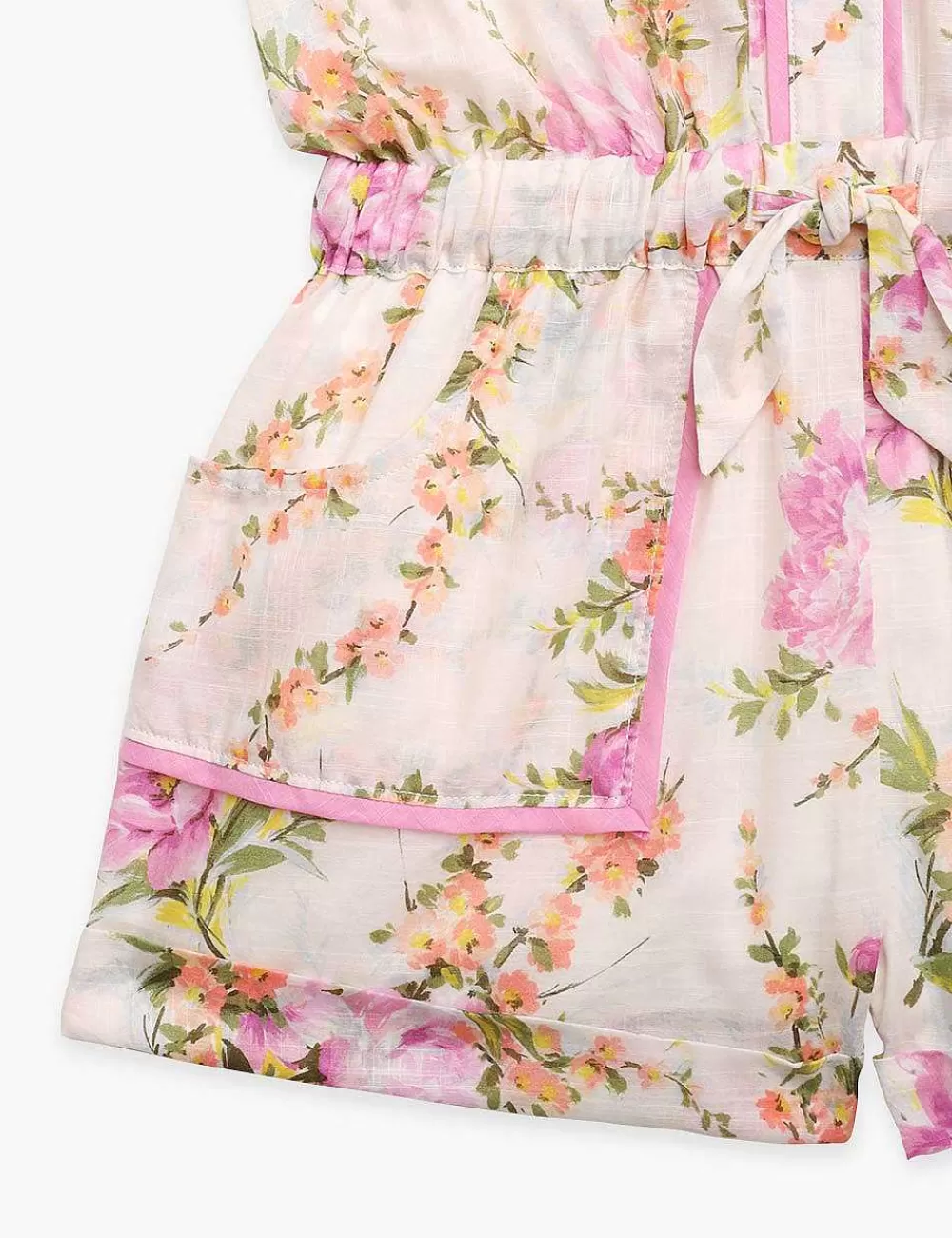 New ZIMMERMANN Halcyon Floral Playsuit