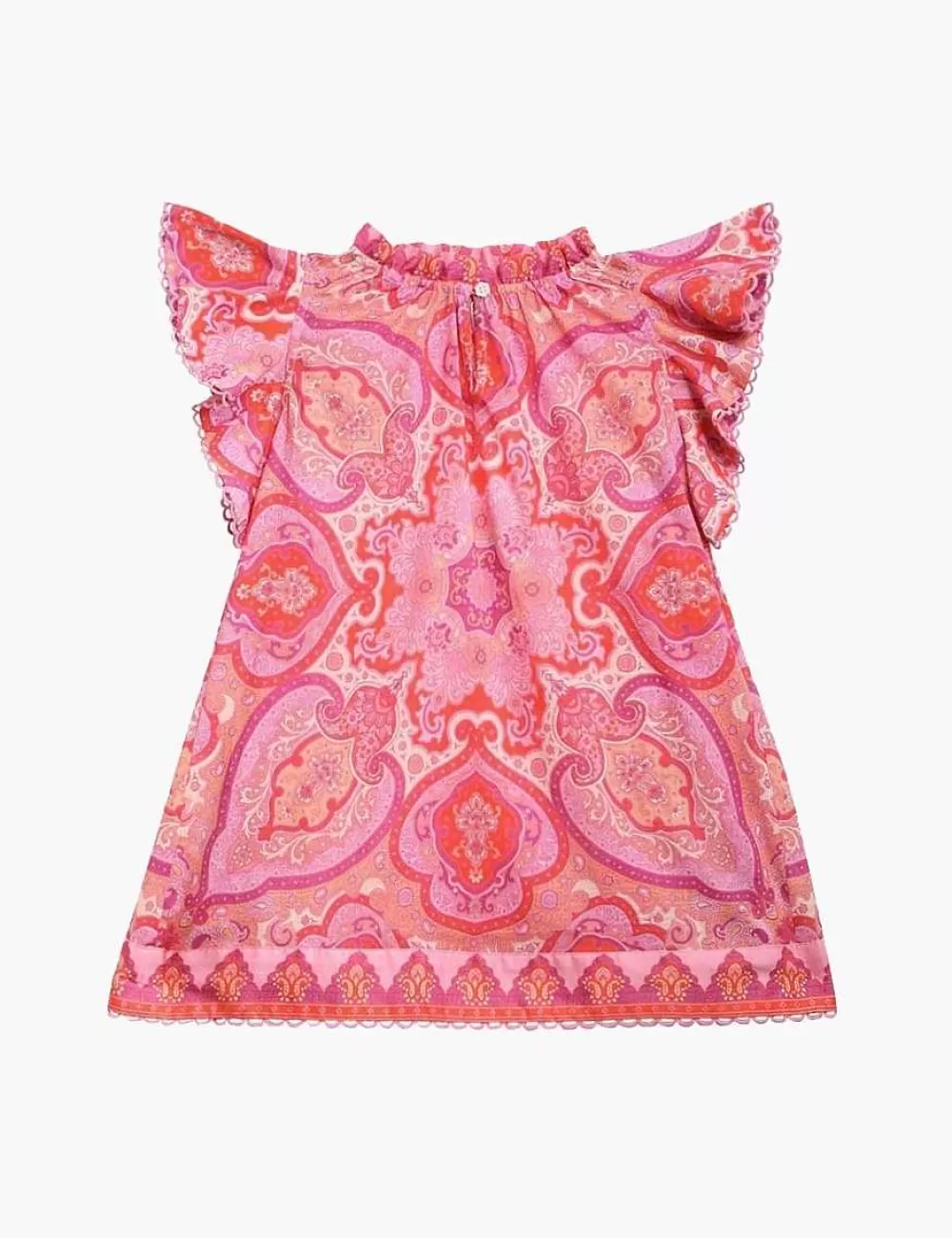 Discount ZIMMERMANN Halcyon Flounce Sleeve Dress