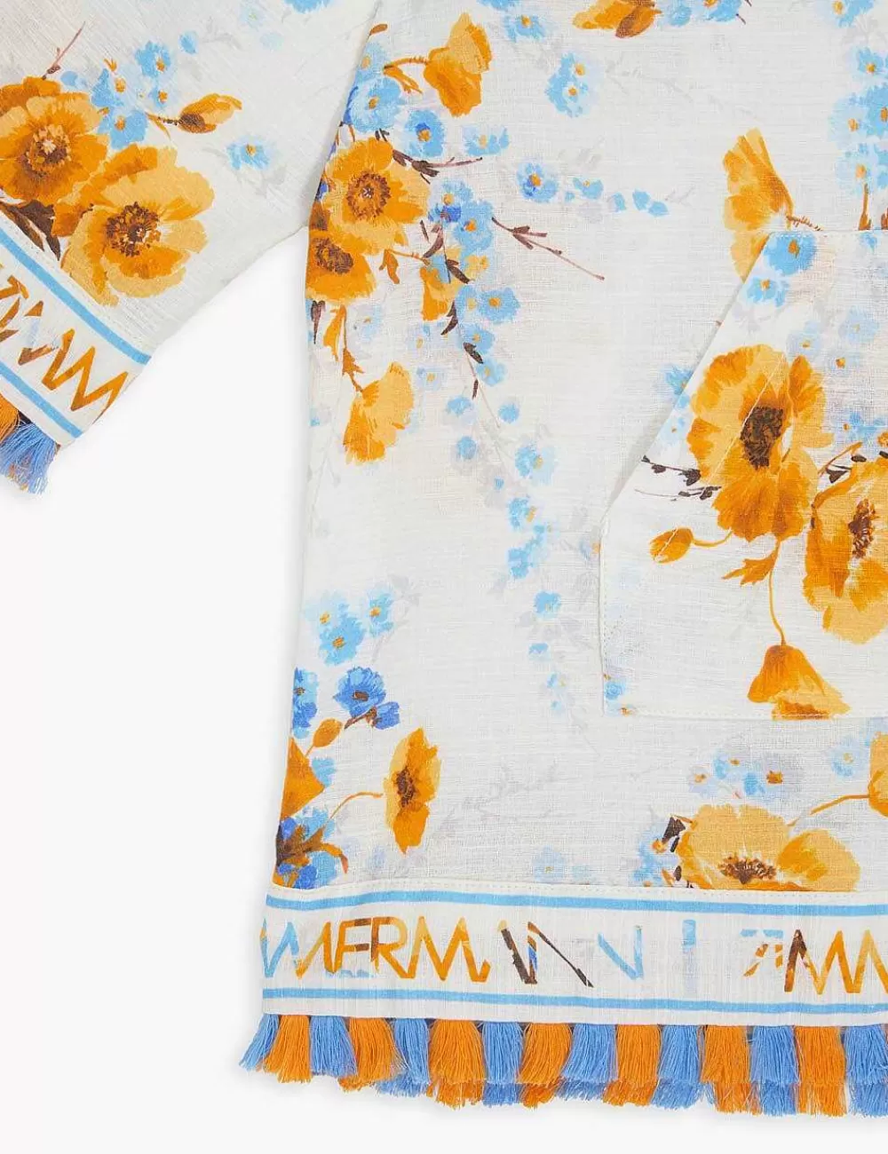 New ZIMMERMANN Halcyon Hooded Coverup