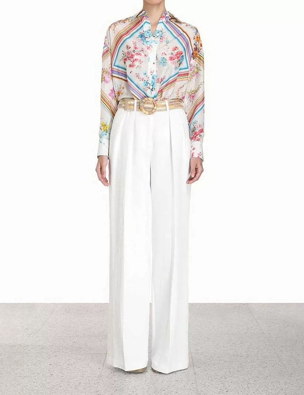 New ZIMMERMANN Halcyon Relaxed Shirt