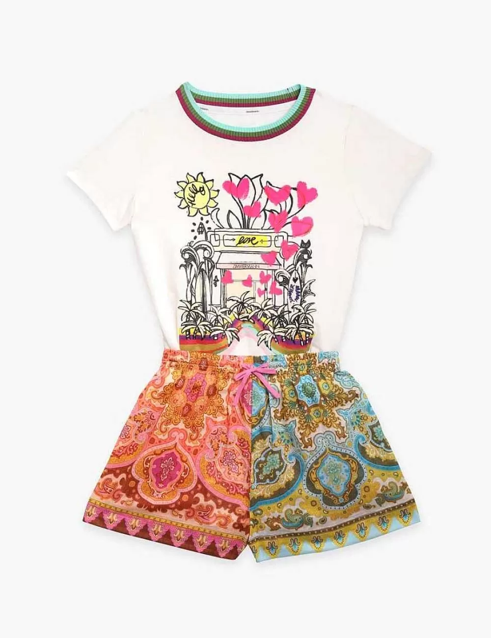Fashion ZIMMERMANN Halcyon Shop Kids Tee