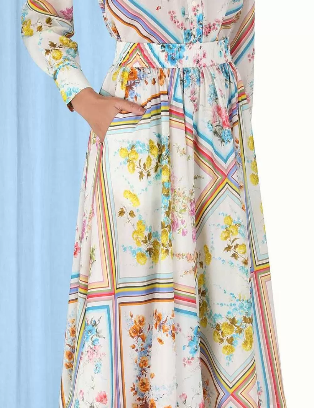 Sale ZIMMERMANN Halcyon Swing Skirt