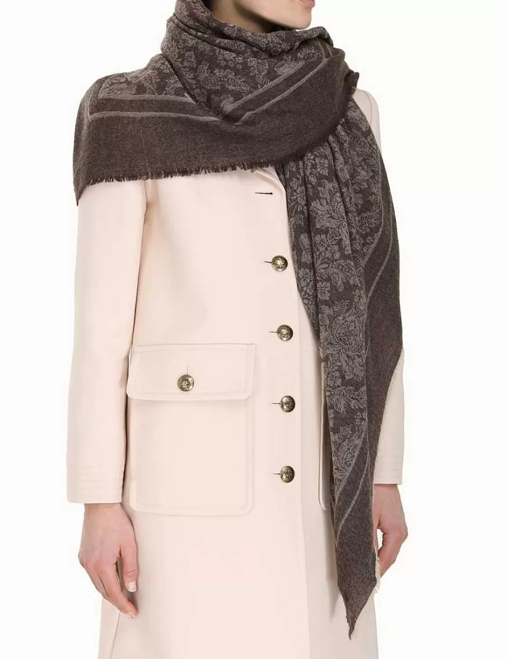 Shop ZIMMERMANN Jacquard Square Scarf