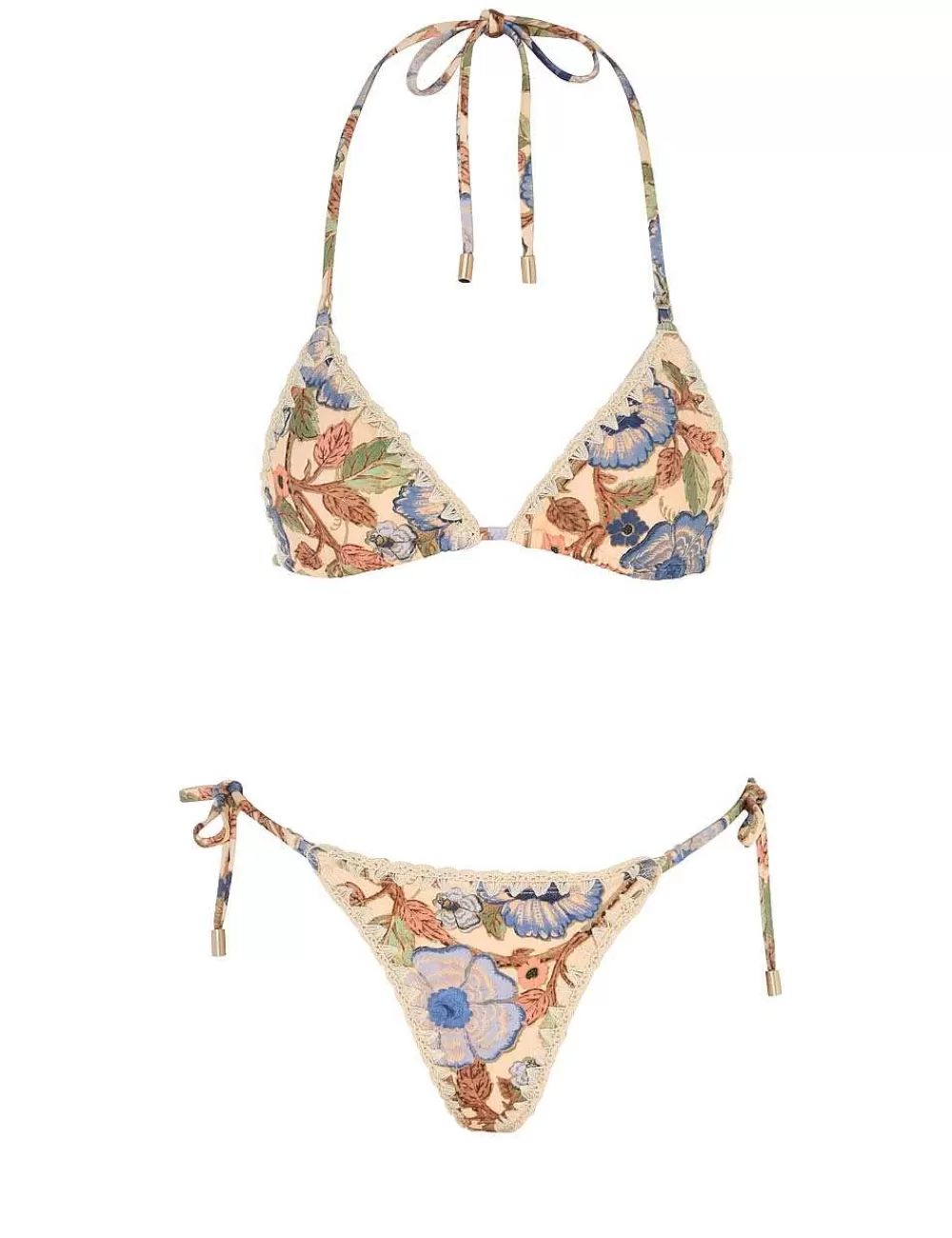 Cheap ZIMMERMANN Junie Crochet Edge Bikini