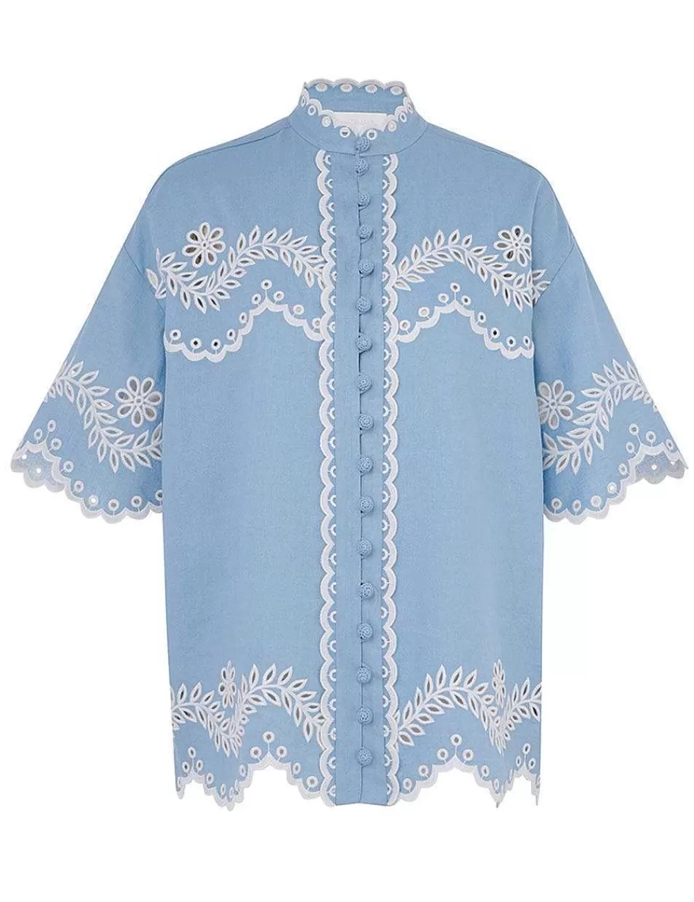 Store ZIMMERMANN Junie Embroidered Shirt