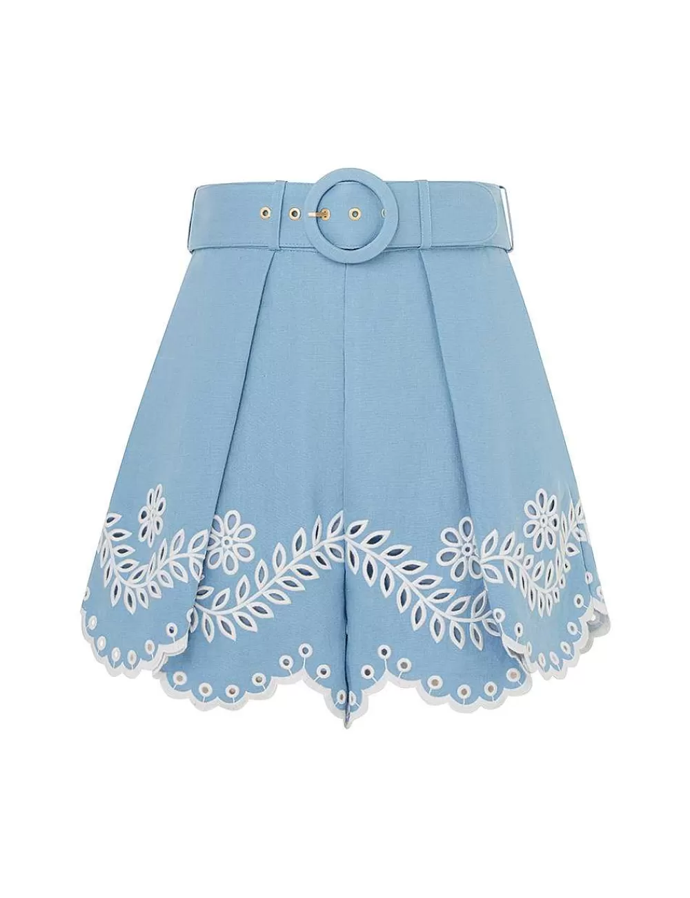 Store ZIMMERMANN Junie Embroidered Short