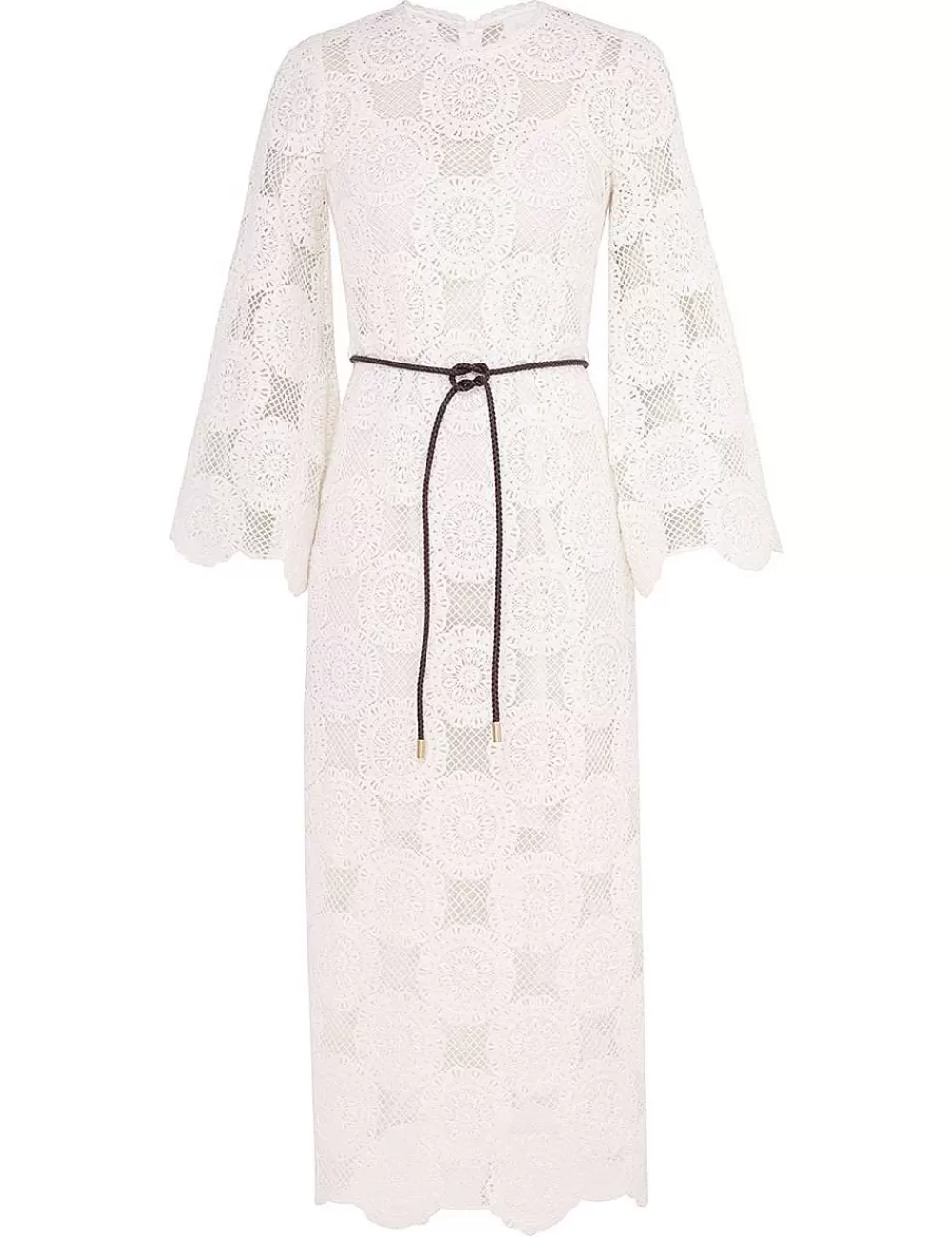 Fashion ZIMMERMANN Junie Lace Midi Dress