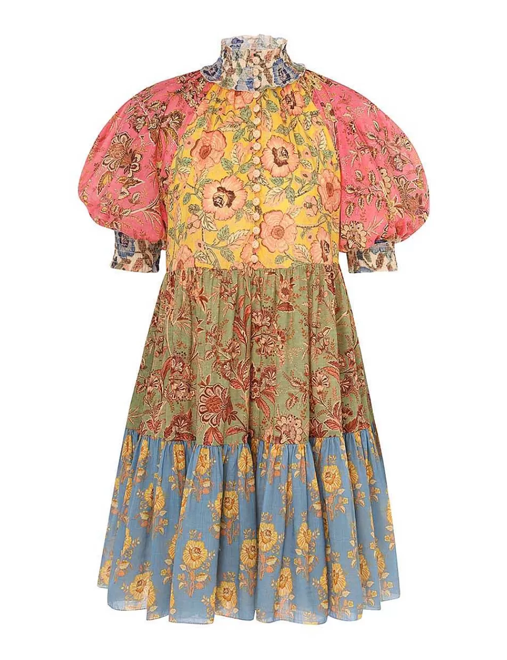 Cheap ZIMMERMANN Junie Lantern Mini Dress