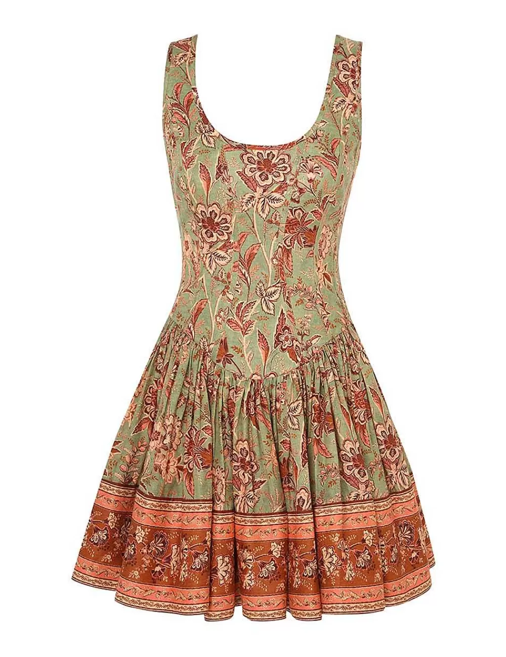 Store ZIMMERMANN Junie Panelled Mini Dress