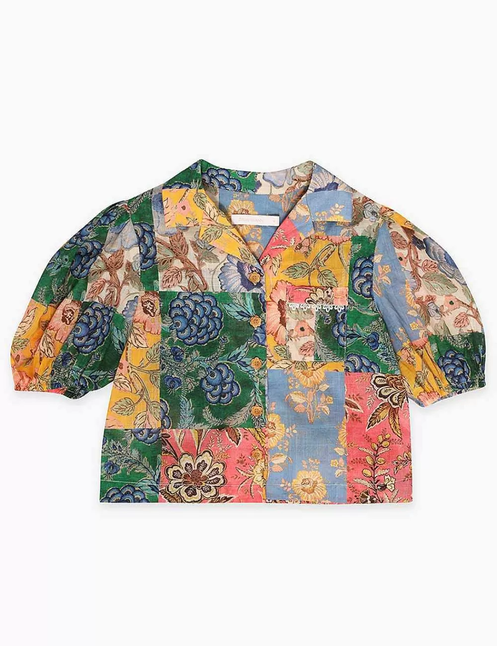 Best Sale ZIMMERMANN Junie Puff Sleeve Shirt