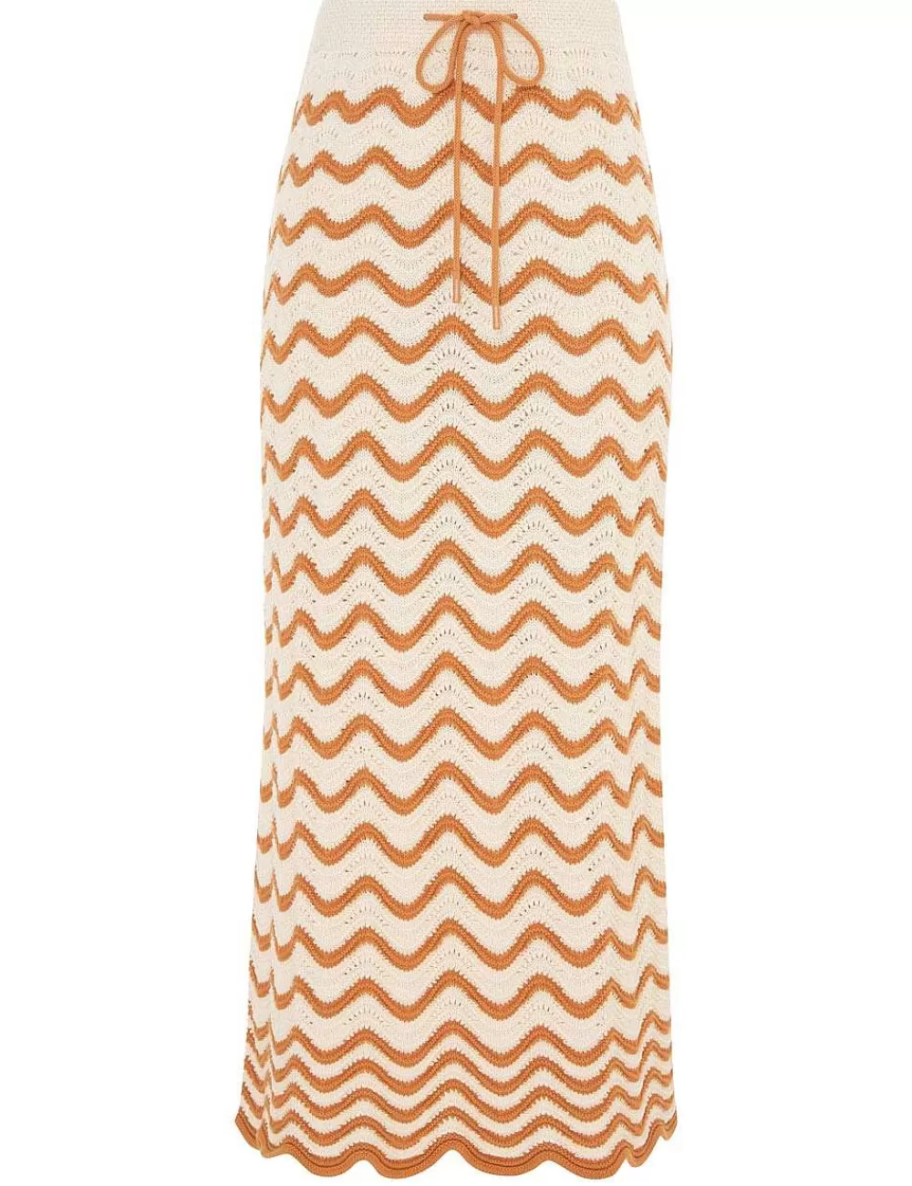 Discount ZIMMERMANN Junie Textured Knit Skirt