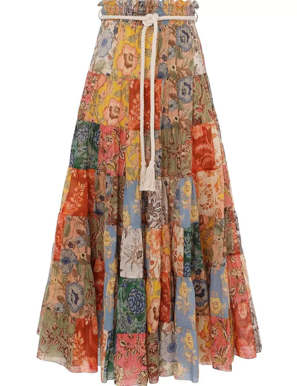 Flash Sale ZIMMERMANN Junie Tiered Midi Skirt