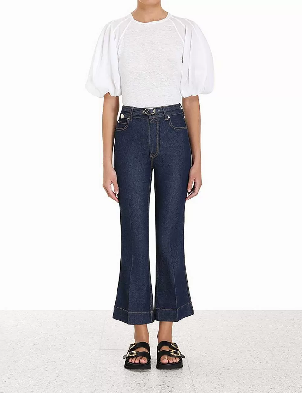 Online ZIMMERMANN Lantern Sleeve Tee