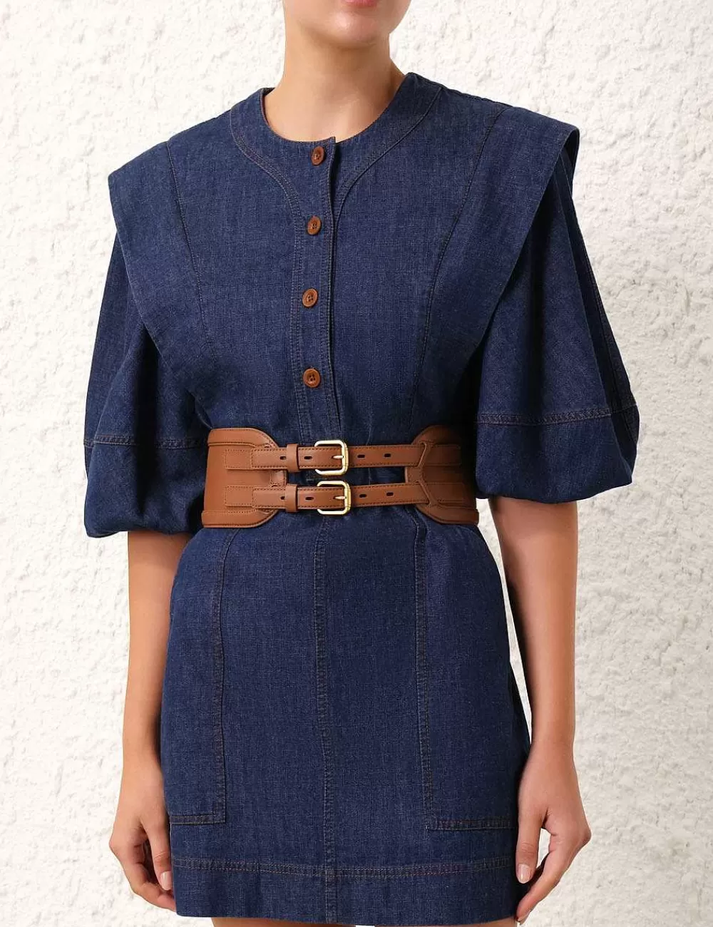 Shop ZIMMERMANN Leather Belt 90