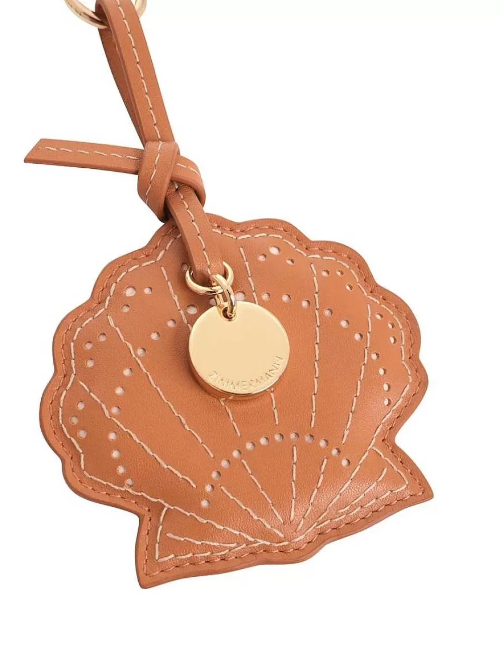 Sale ZIMMERMANN Leather Shell Key Charm