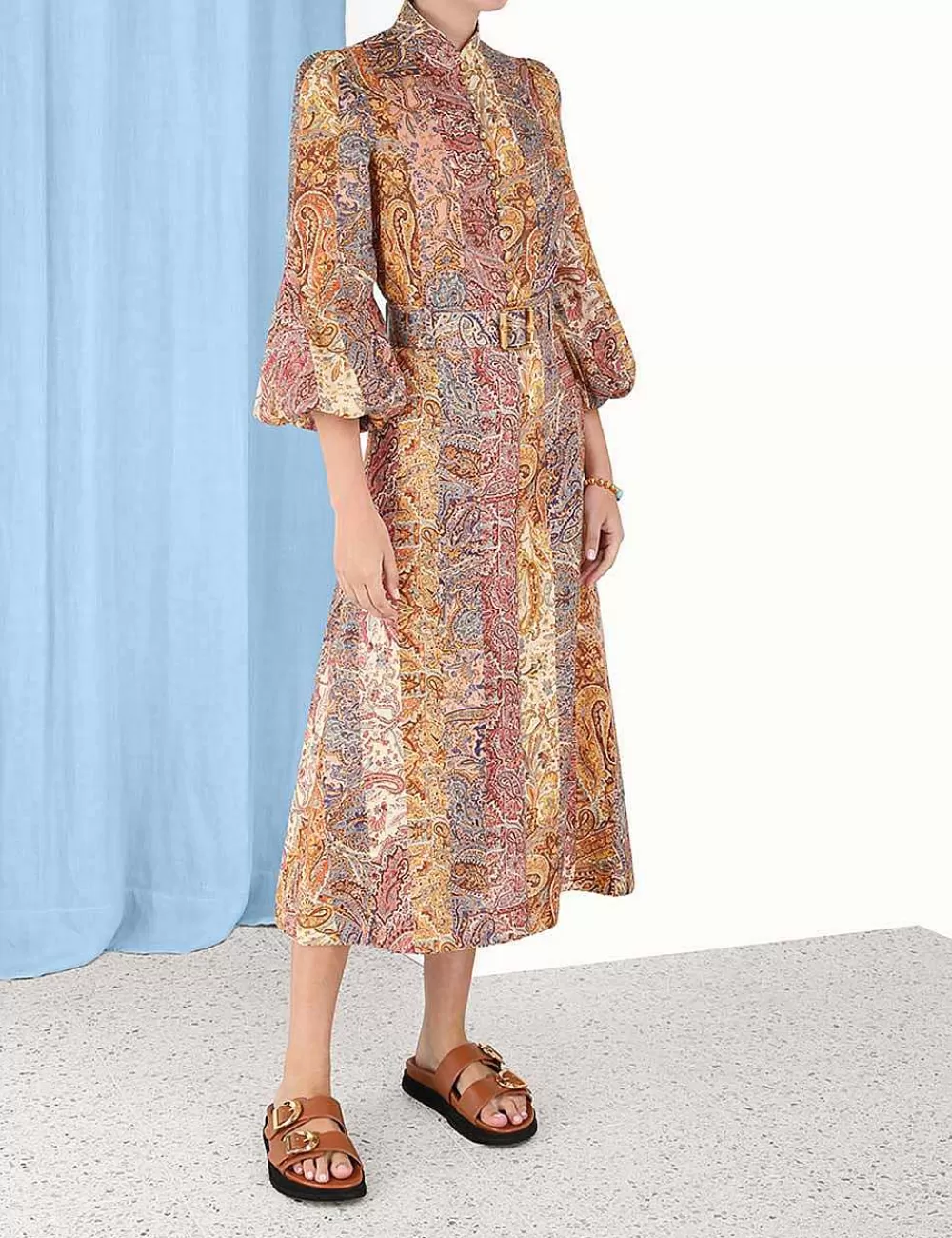 Discount ZIMMERMANN Luminosity A-Line Midi Skirt