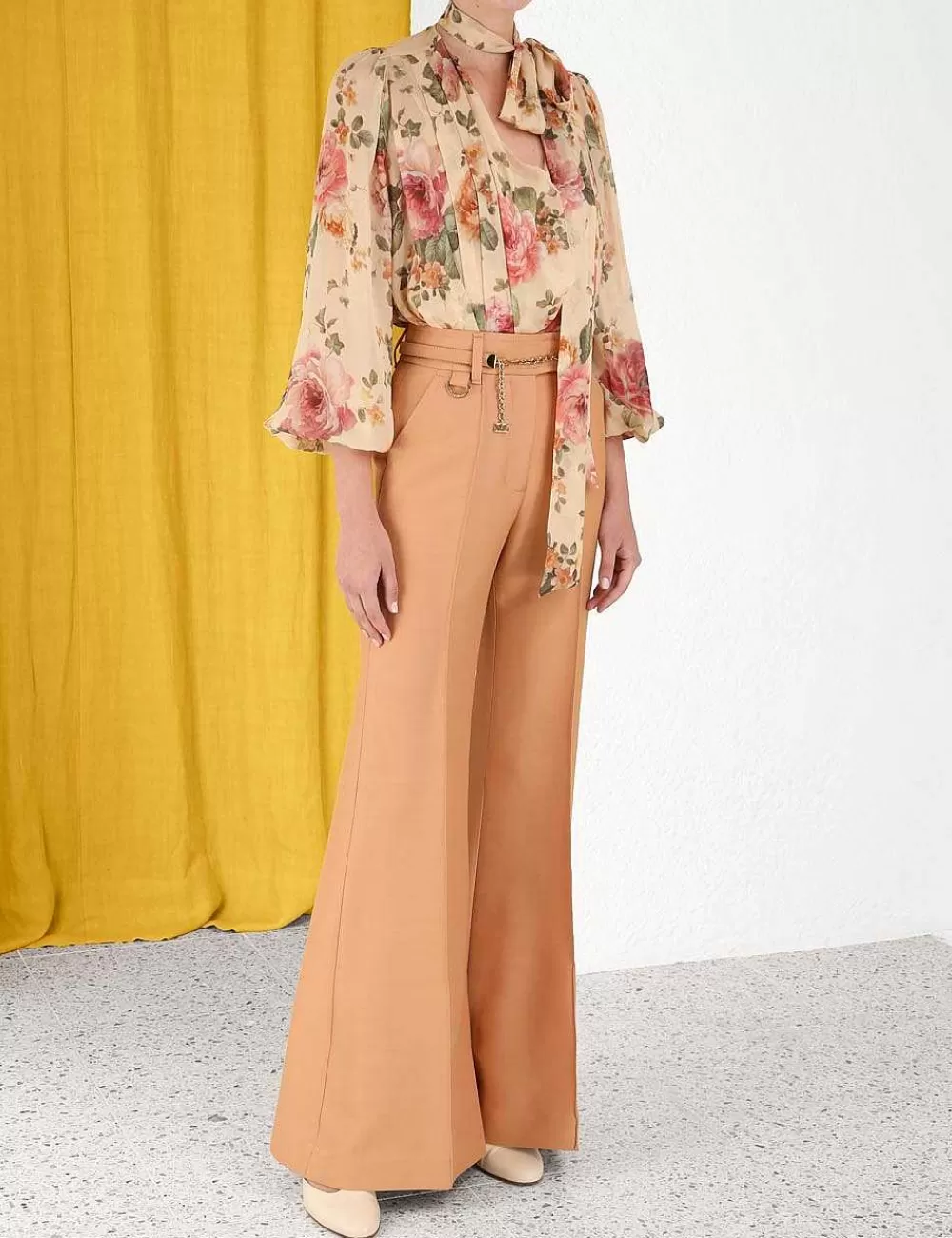 Cheap ZIMMERMANN Luminosity Billow Blouse