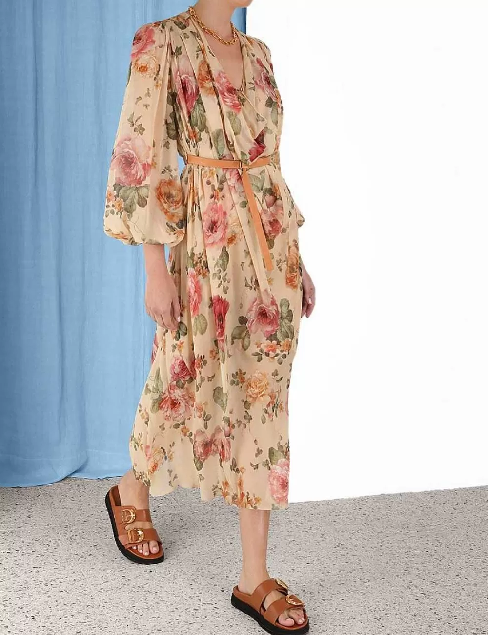 Cheap ZIMMERMANN Luminosity Billow Dress