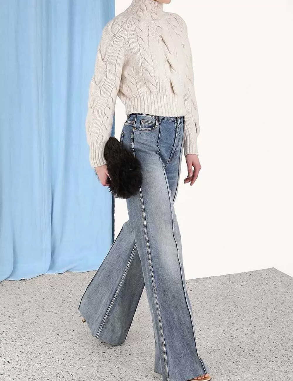 Sale ZIMMERMANN Luminosity Cable Sweater