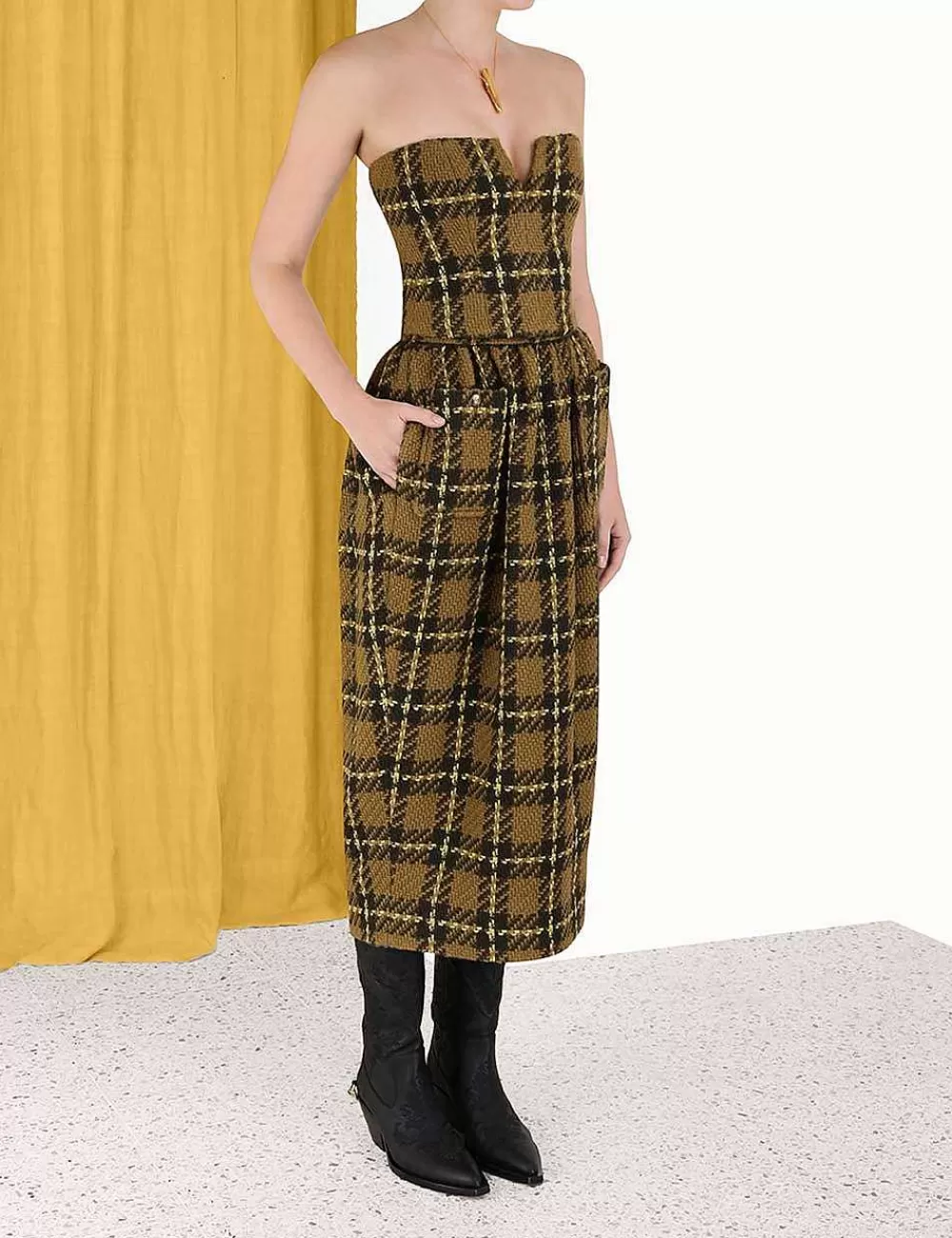 Outlet ZIMMERMANN Luminosity Check Bodice
