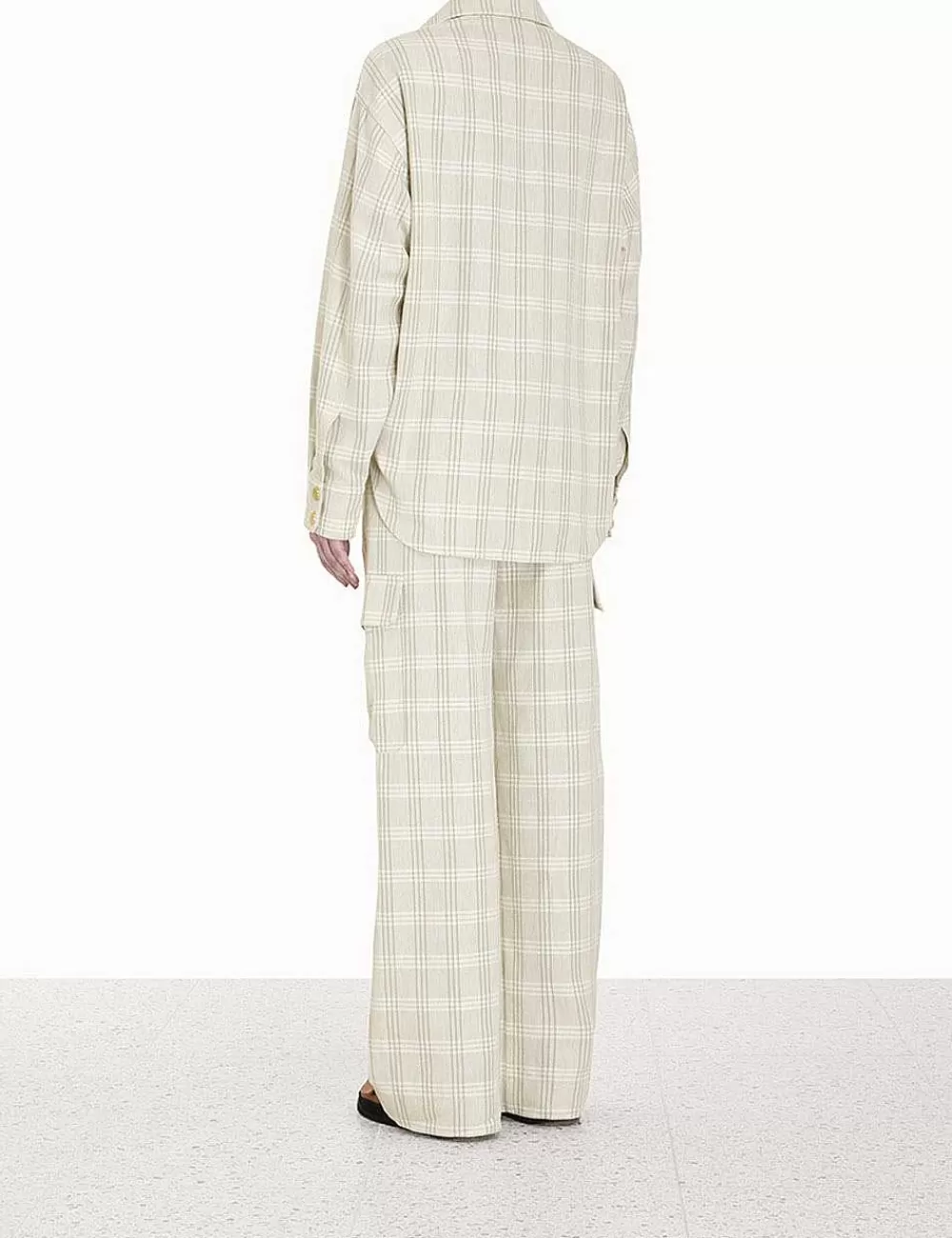 Best Sale ZIMMERMANN Luminosity Check Shirt