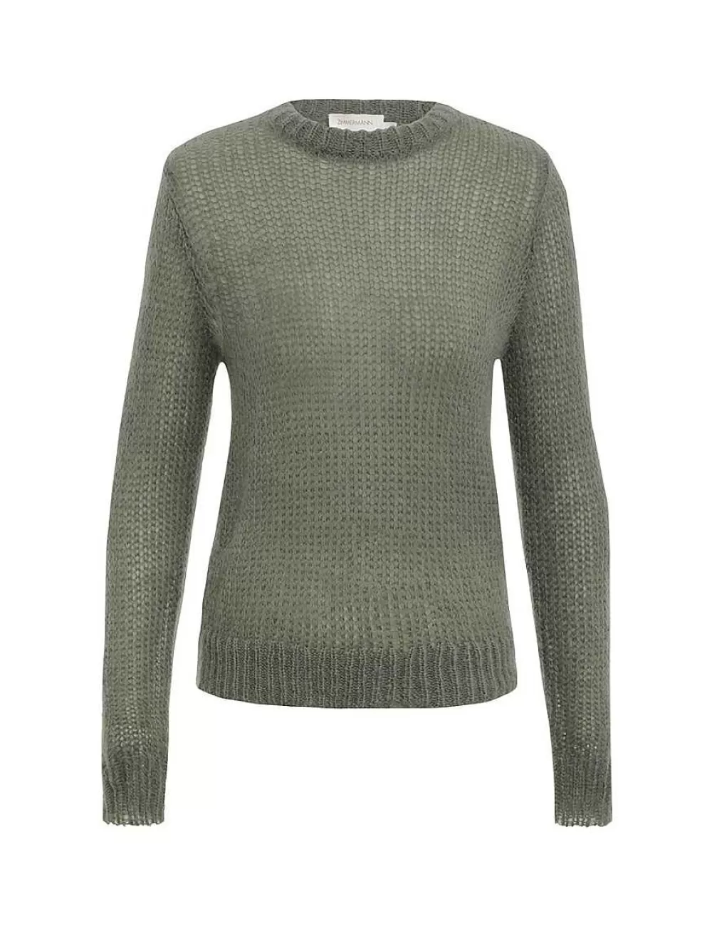 Best Sale ZIMMERMANN Luminosity Crew Neck Sweater