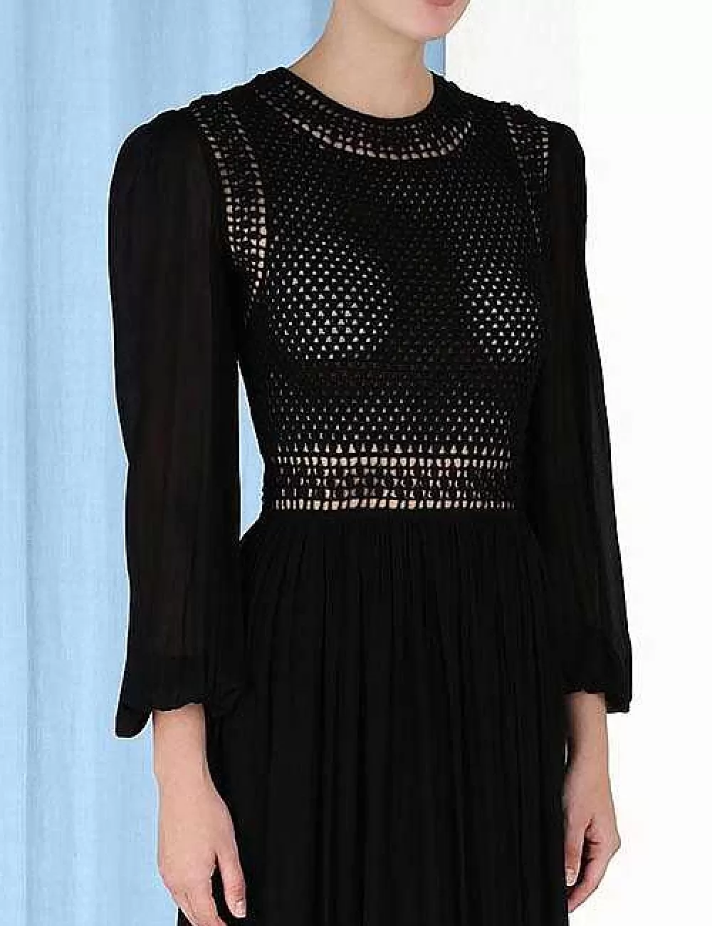 Hot ZIMMERMANN Luminosity Crochet Bodice Midi