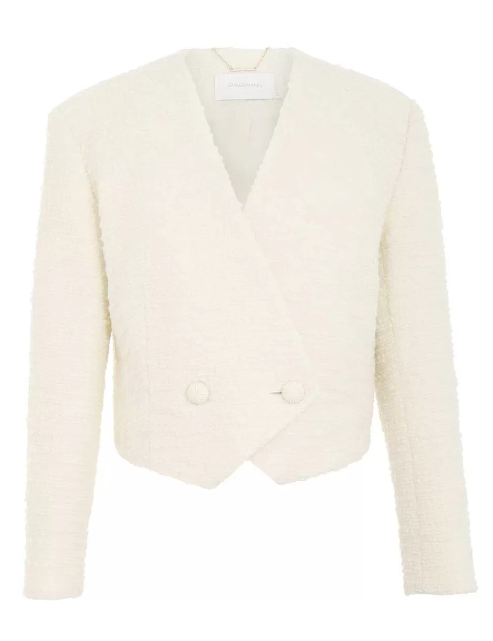 Fashion ZIMMERMANN Luminosity Cropped Blazer
