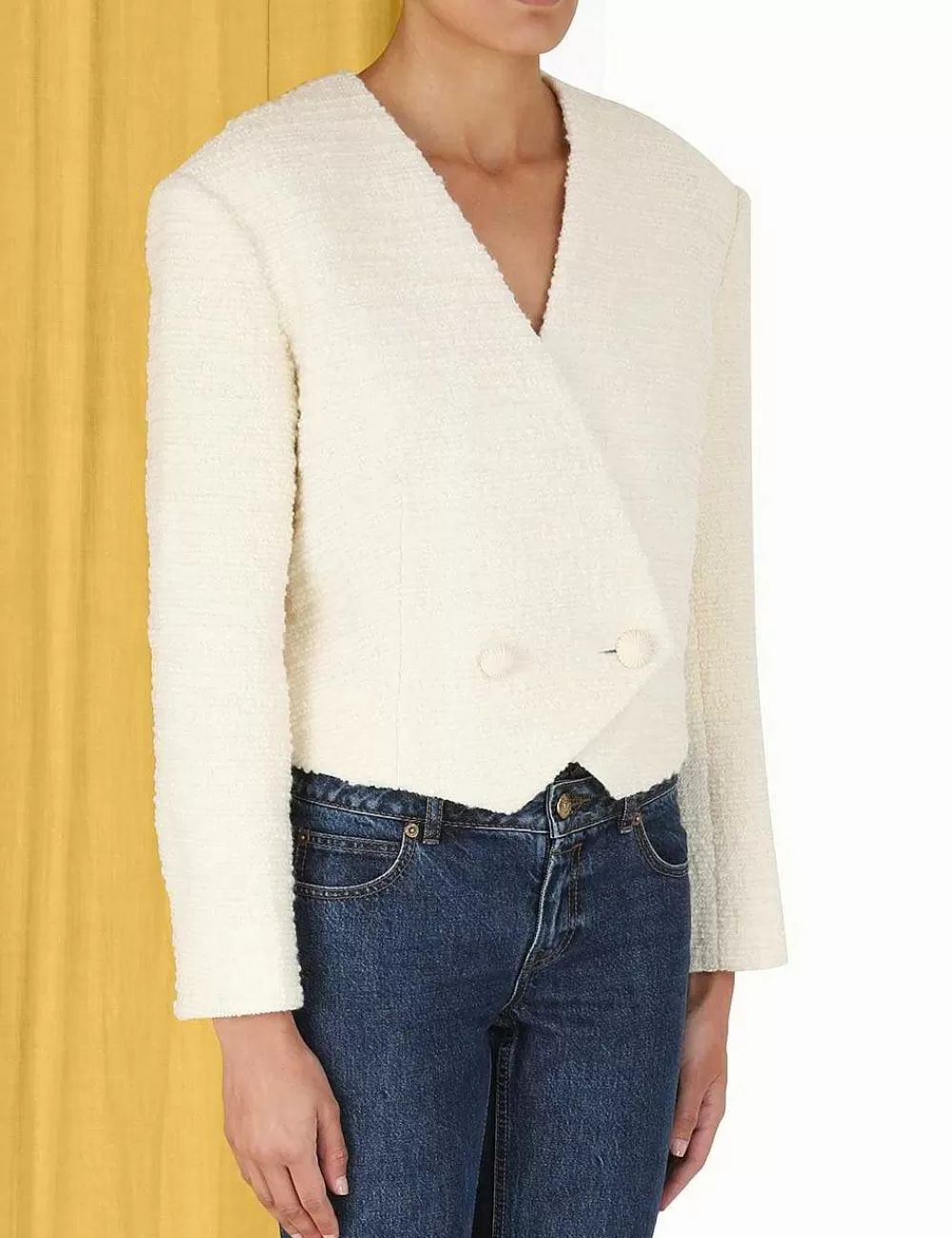 Best ZIMMERMANN Luminosity Cropped Blazer