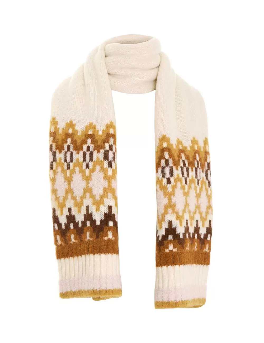 Sale ZIMMERMANN Luminosity Fair Isle Scarf