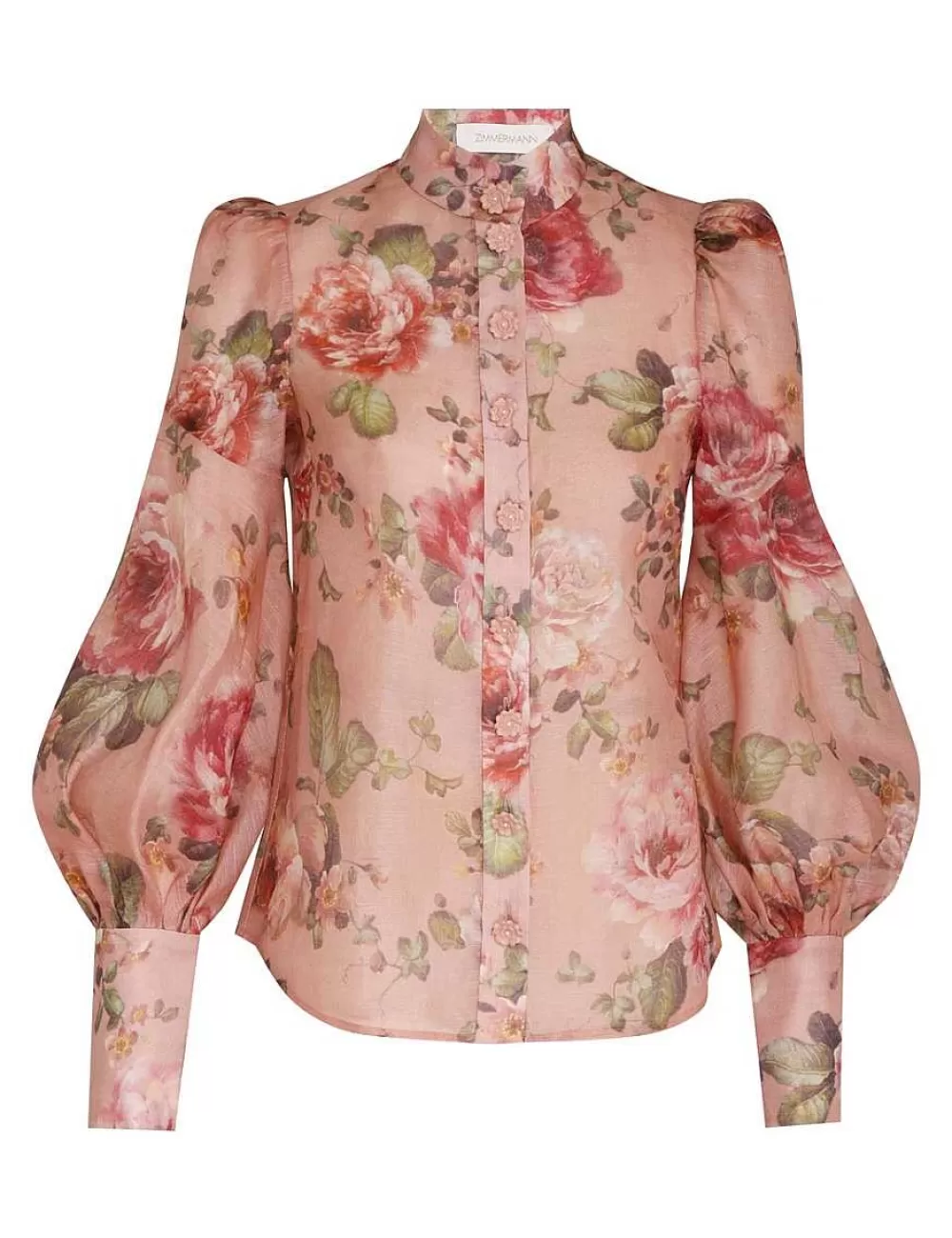 Clearance ZIMMERMANN Luminosity Floral Blouse