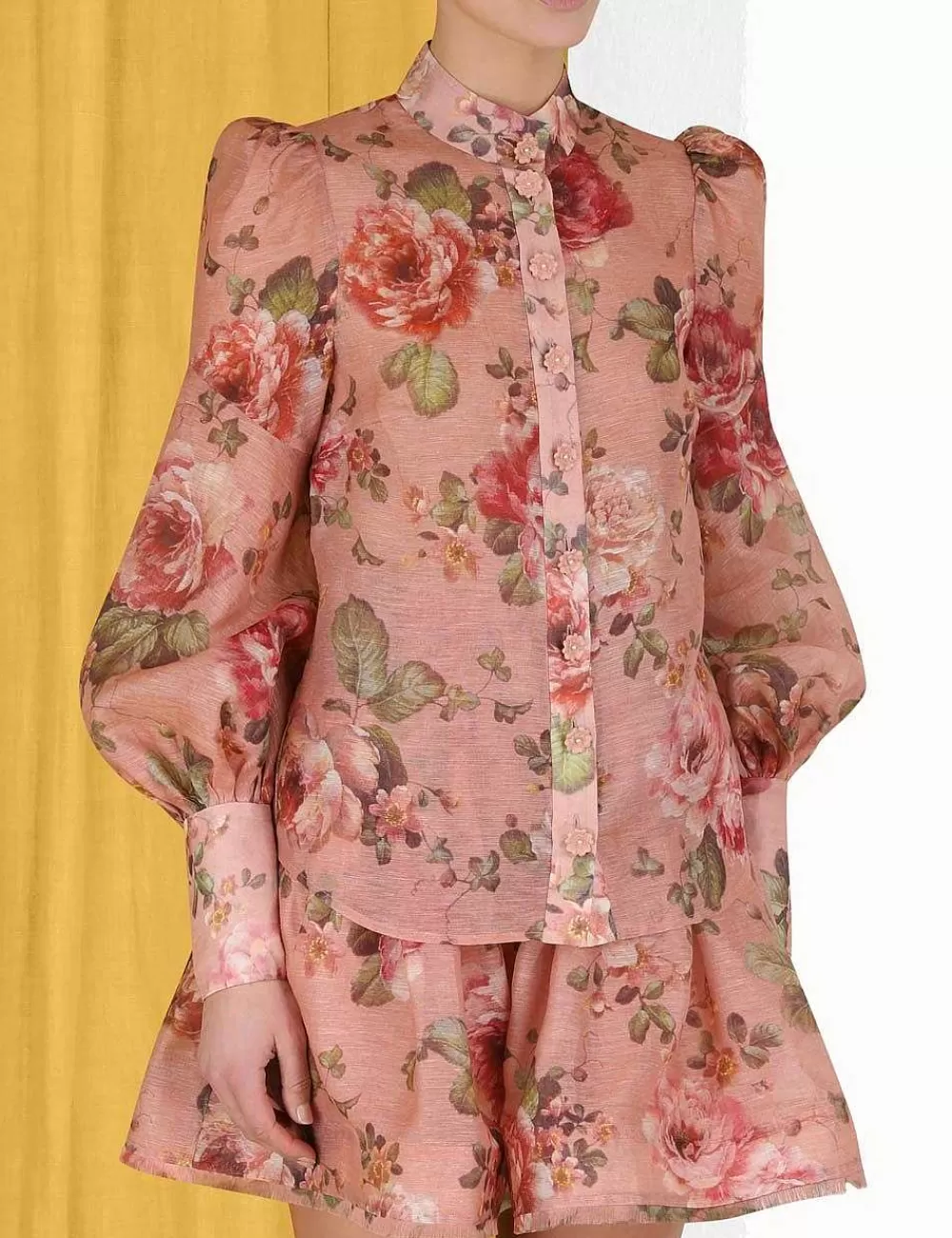Cheap ZIMMERMANN Luminosity Floral Blouse