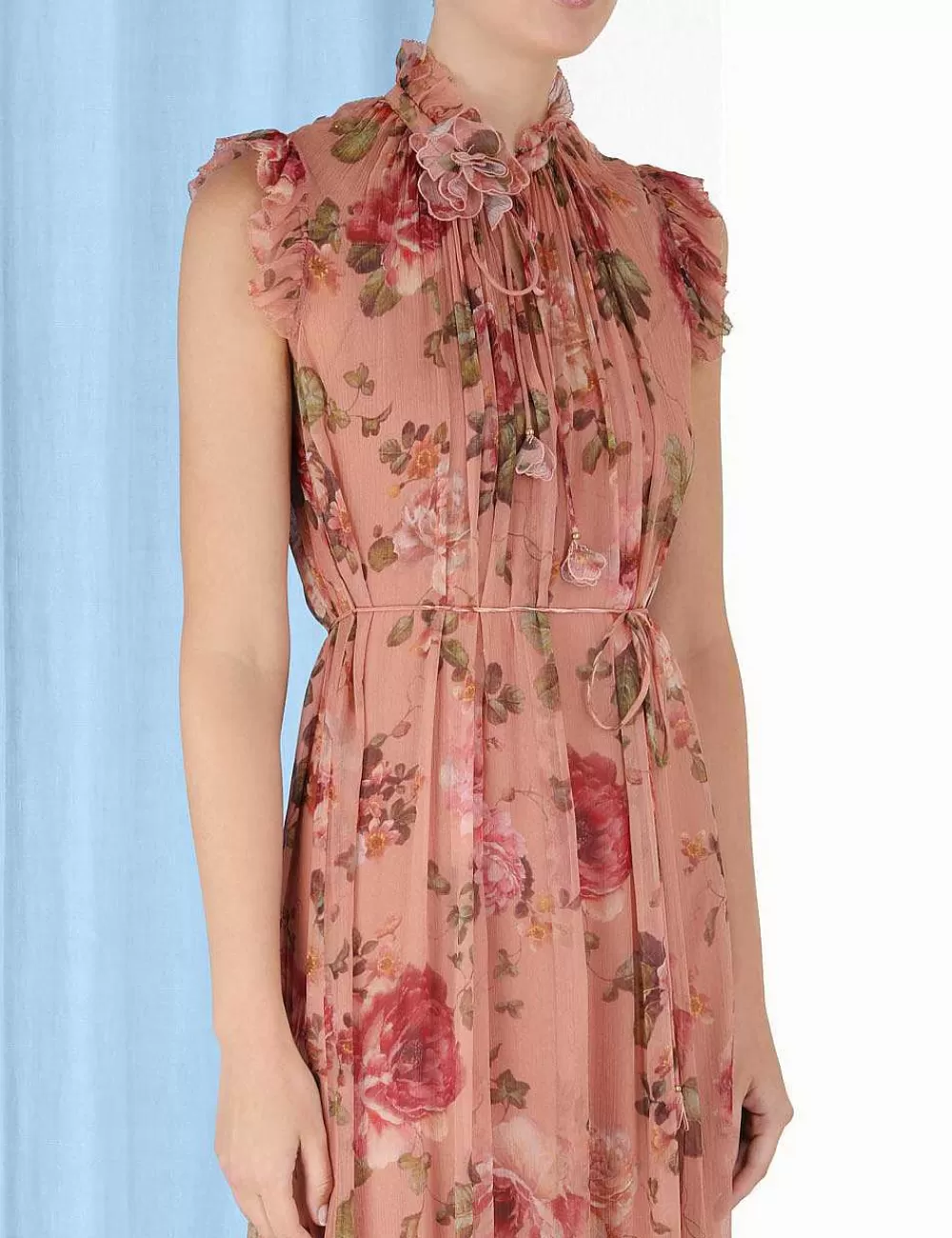 Outlet ZIMMERMANN Luminosity Flutter Dress