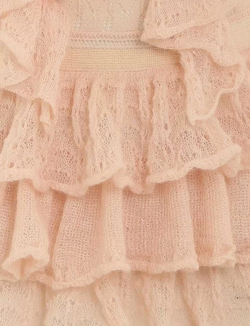 Outlet ZIMMERMANN Luminosity Frill V-Neck Top