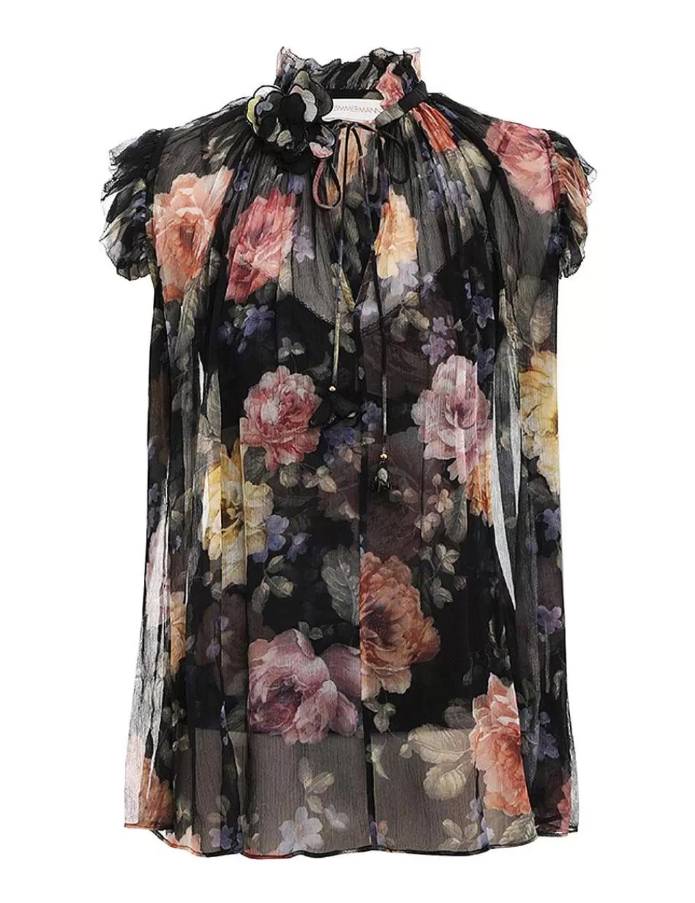 Best ZIMMERMANN Luminosity Frilled Tank