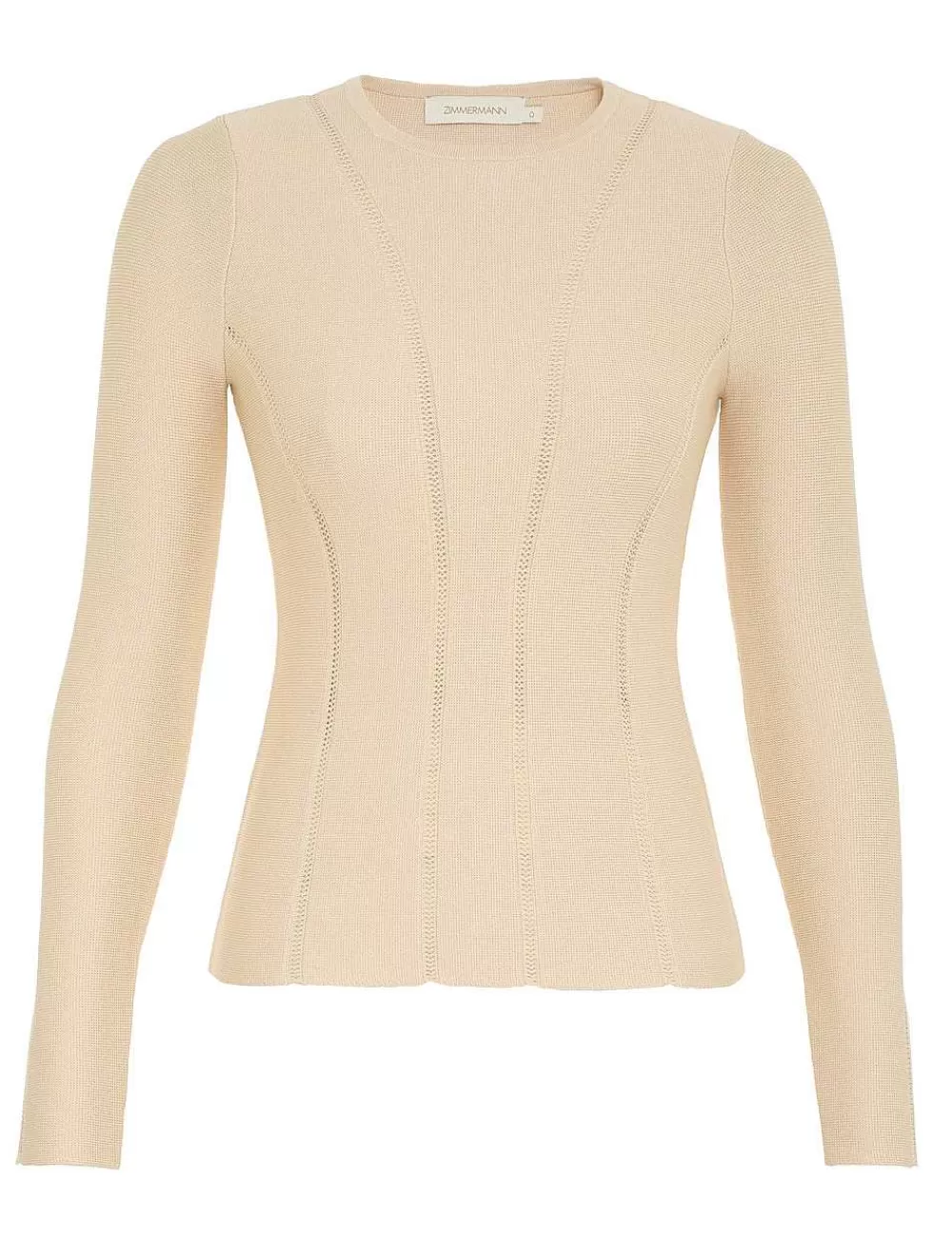 Sale ZIMMERMANN Luminosity Knit Panelled Top