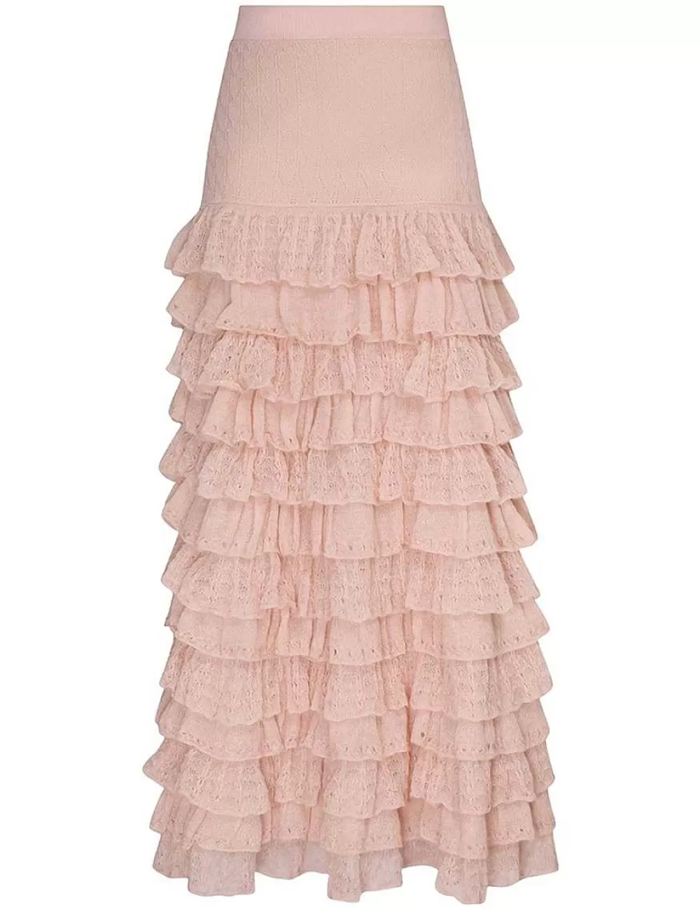 Best Sale ZIMMERMANN Luminosity Lace Frill Skirt