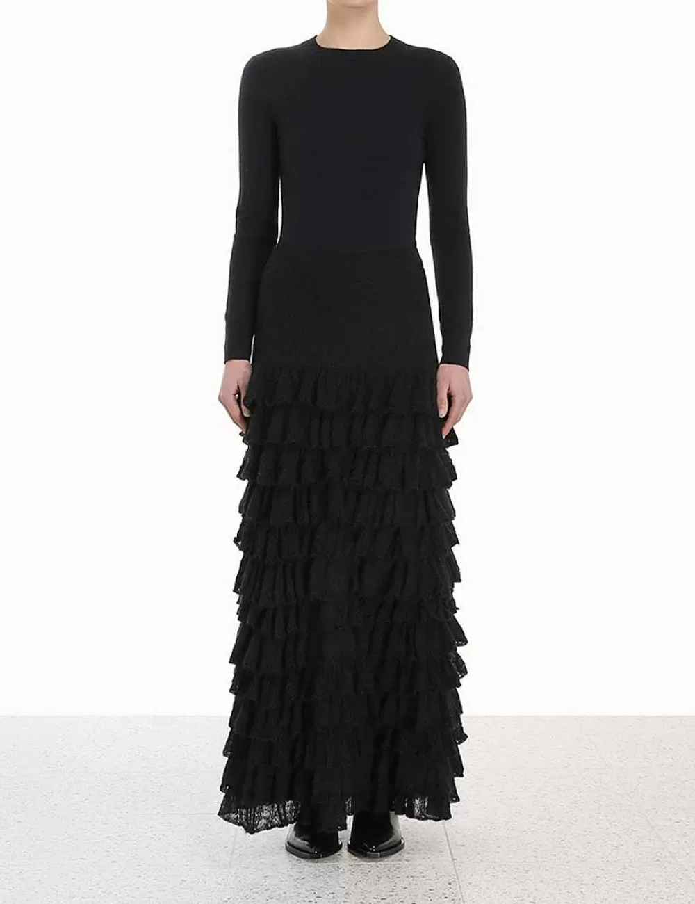 Cheap ZIMMERMANN Luminosity Lace Frill Skirt