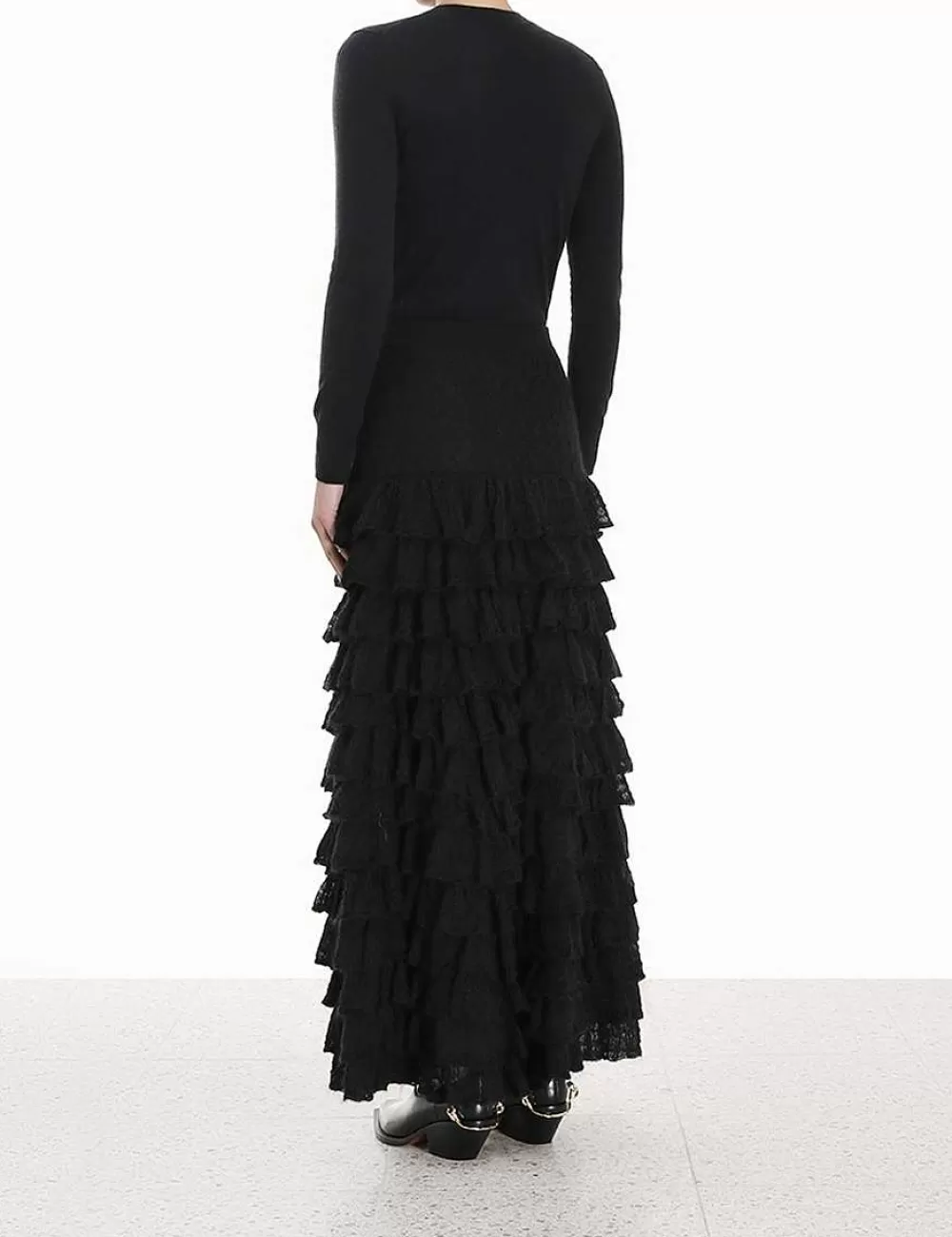 Best ZIMMERMANN Luminosity Lace Frill Skirt
